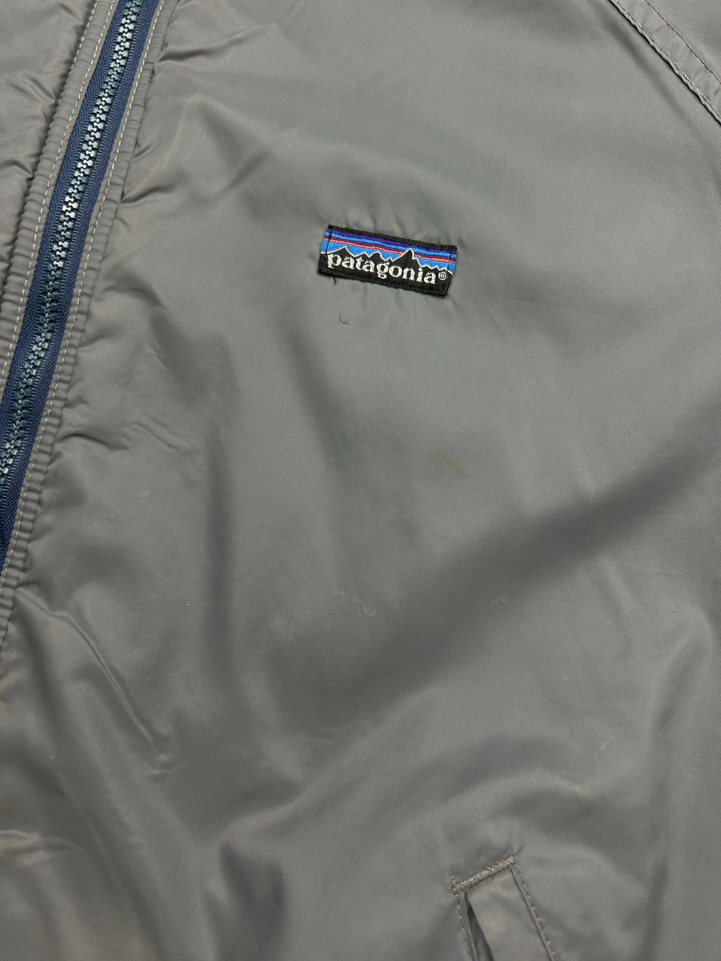 Vintage 80s/90s Patagonia Sherpa Lined Nylon Shell Bomber Jacket Size XL