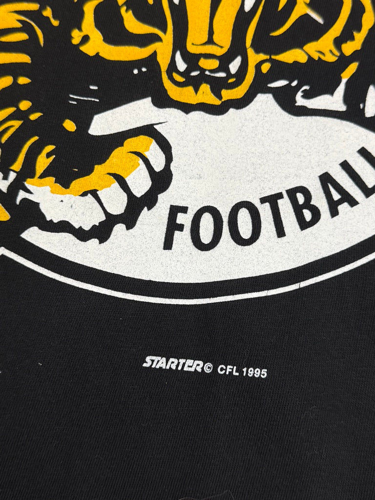 Vintage 1995 Hamilton Tiger-Cats Starter If Youre Not Ready To Play Dont Show Up Size L