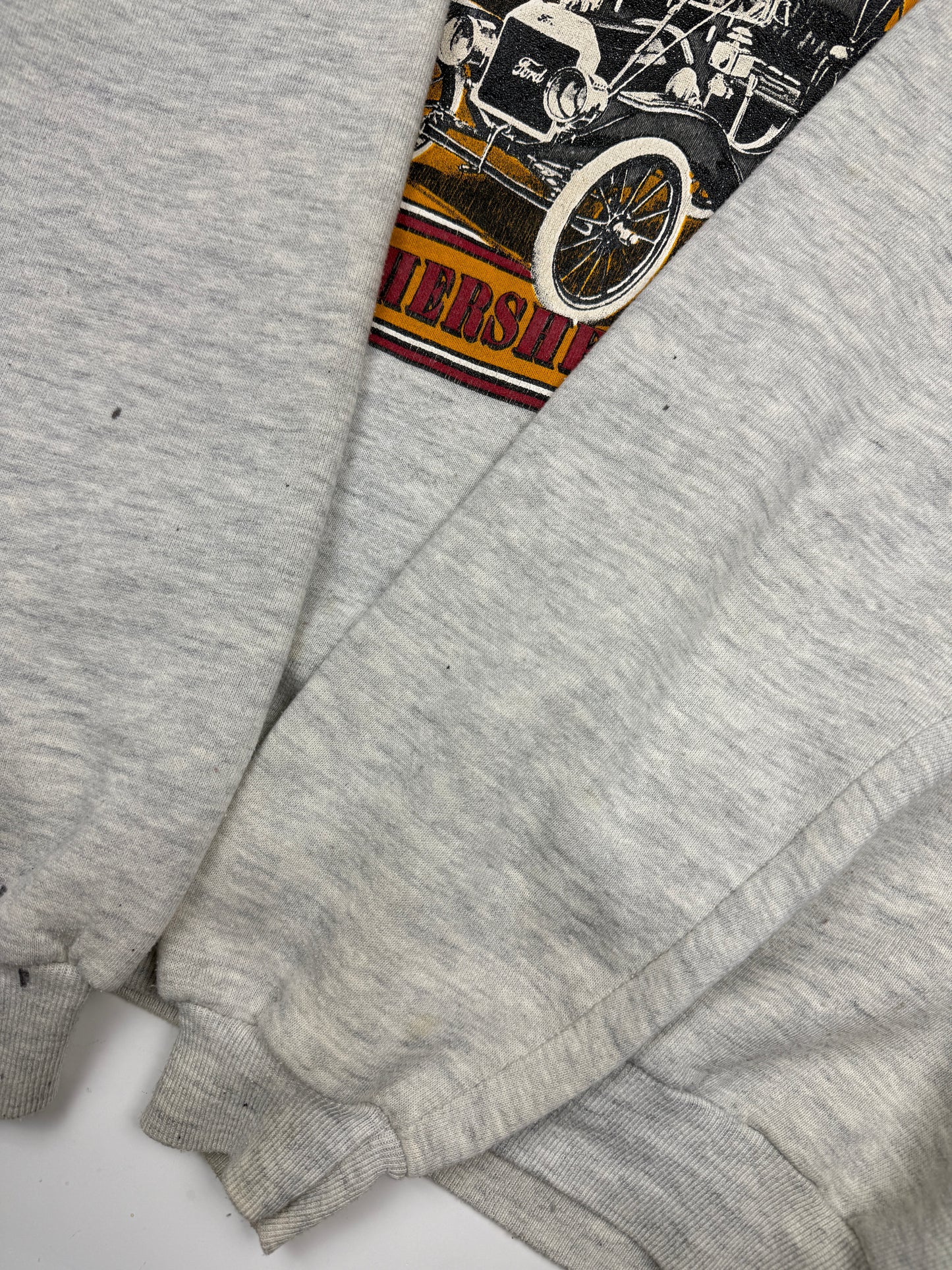 Vintage 1988 Antique Auto Show Hershey PA Logo Crest Crewneck Sweatshirt Size XL 80s