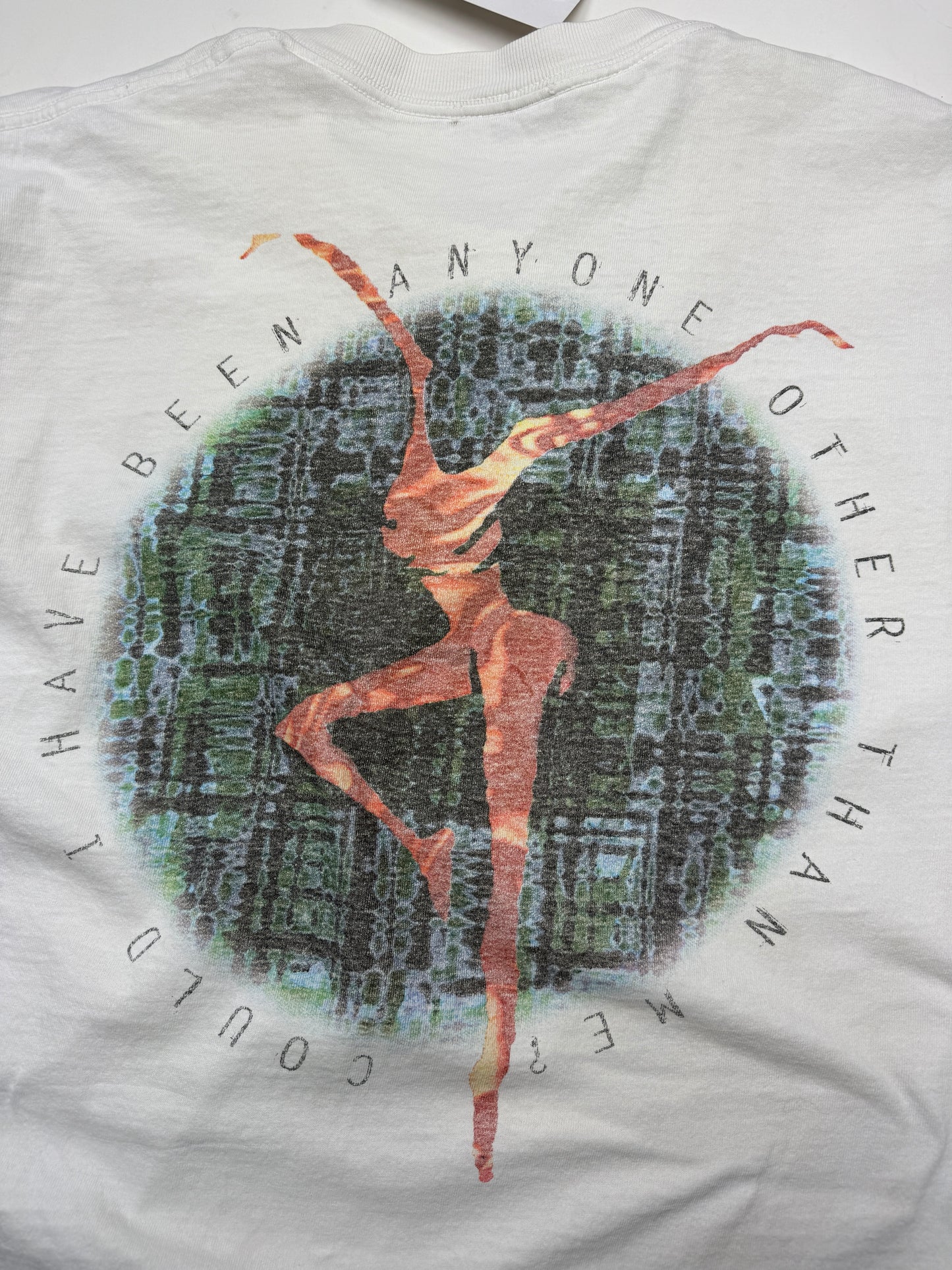 Vintage 90s Dave Matthews Band Could I Have Been Anyone Other Than Me? Music T Shirt Size XL