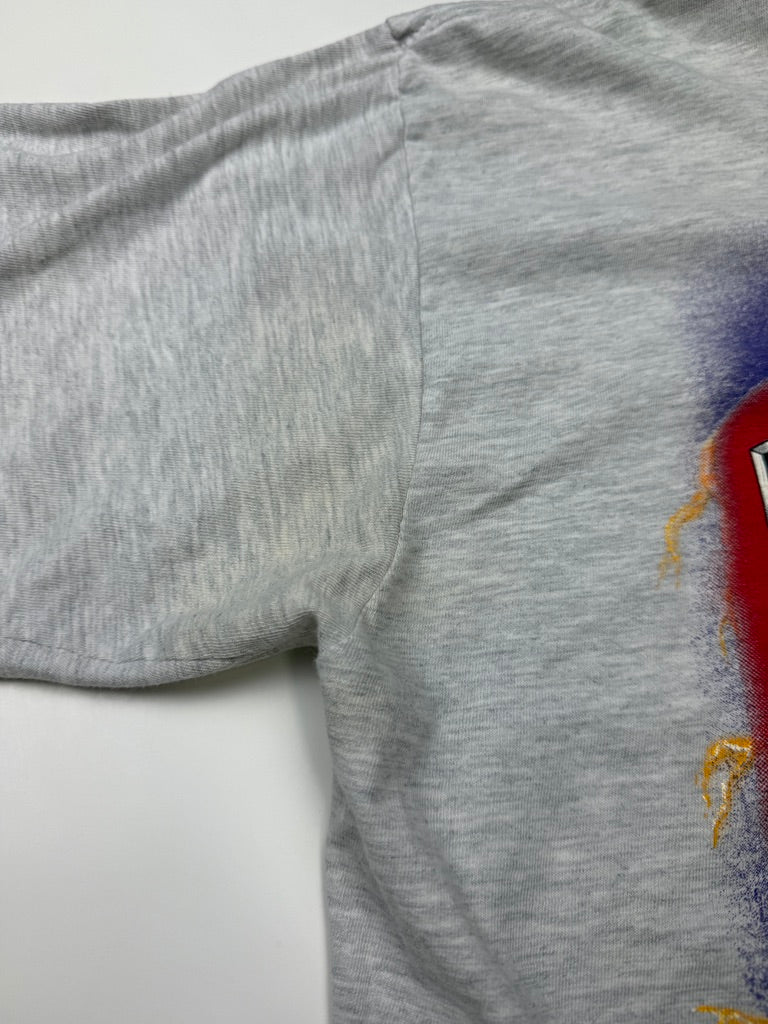 Vitnage 1994 Toronto Raptors Lightning Logo Buster NBA T Shirt Size XL 90s