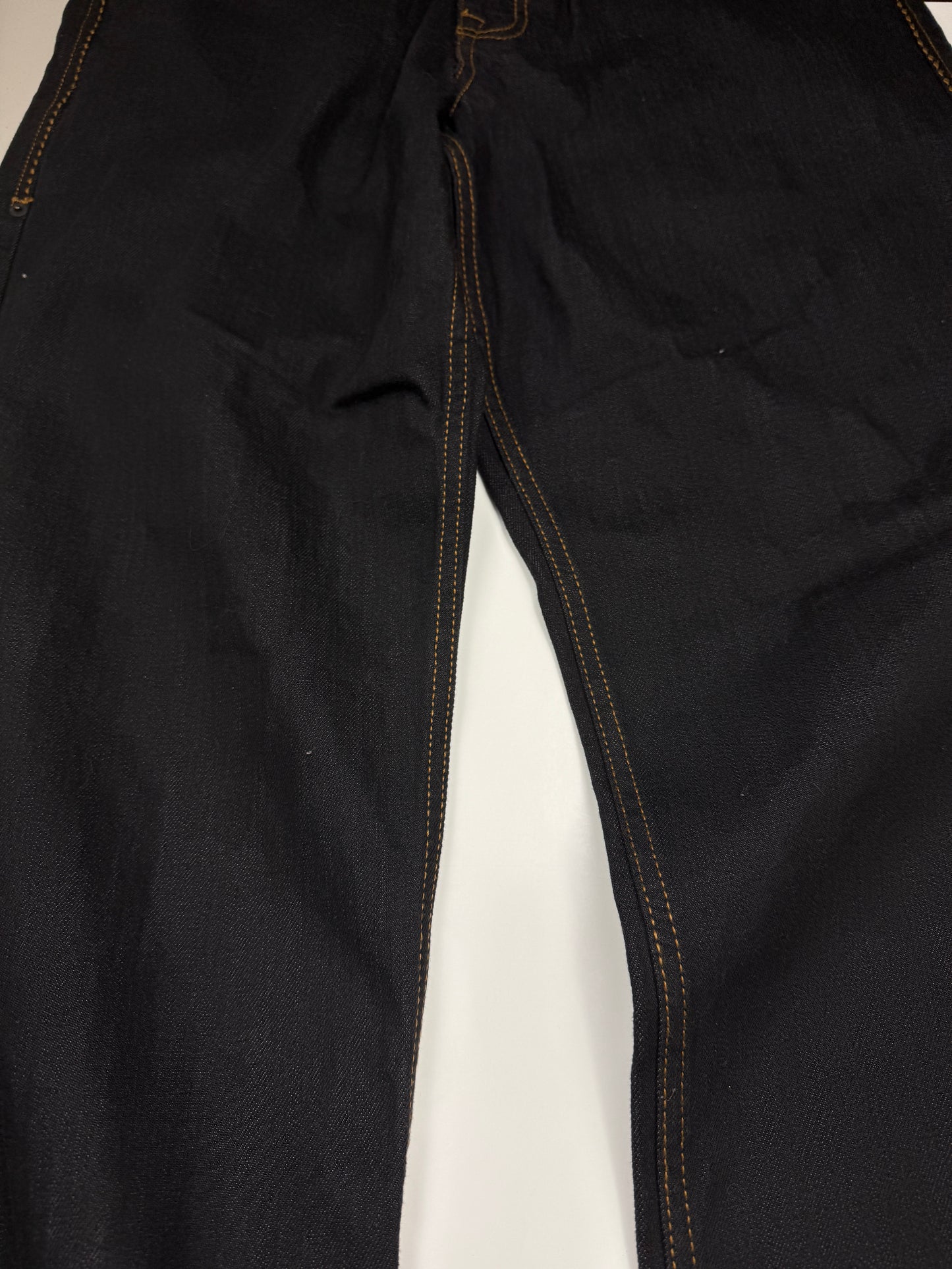 Vintage Y2K Rocawear Embroidered Back Pocket Black Denim Pants Size 36W