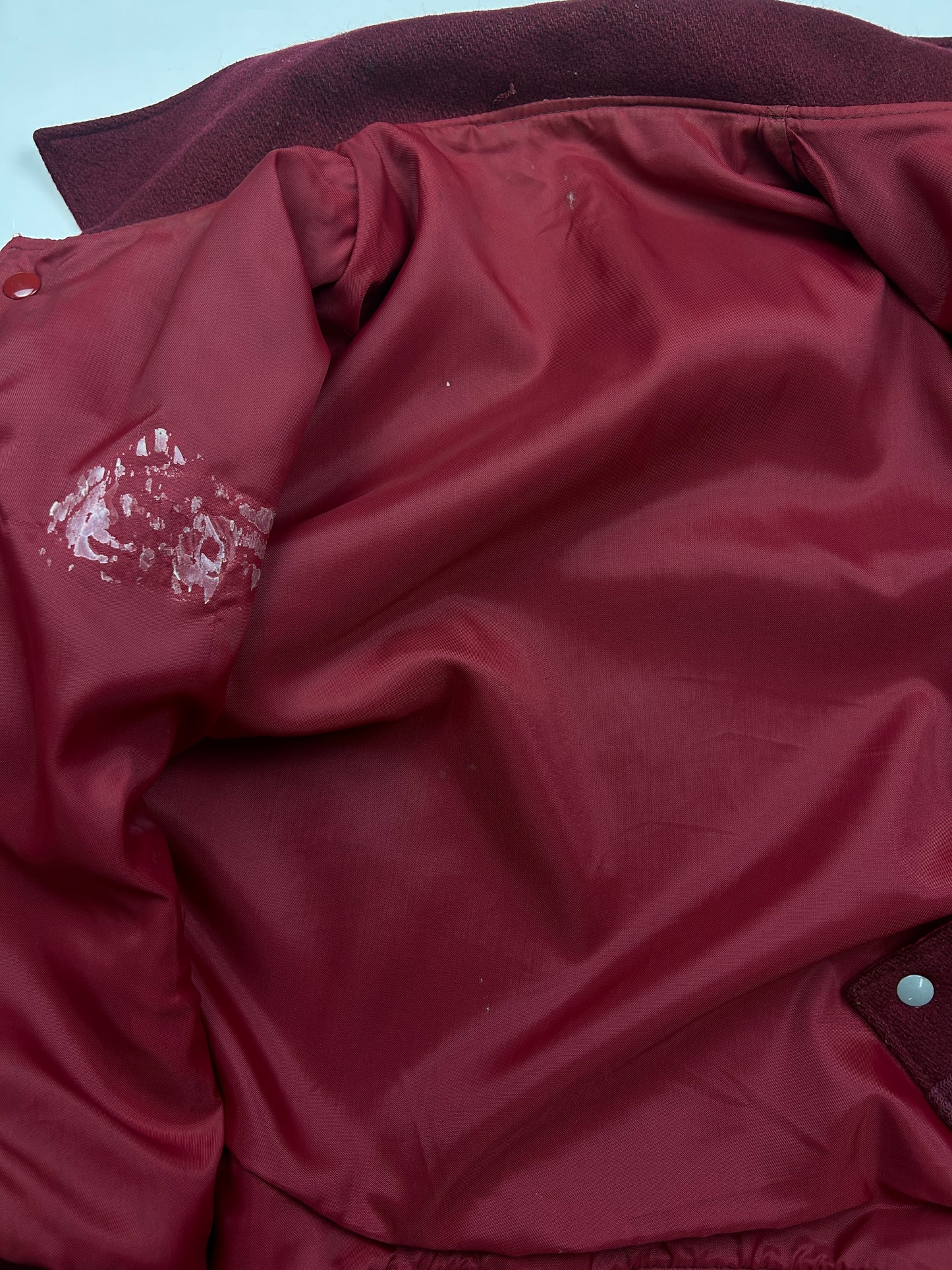 Vintage 80s/90s Reef Duluth Lounge Varsity Letterman Jacket Size L