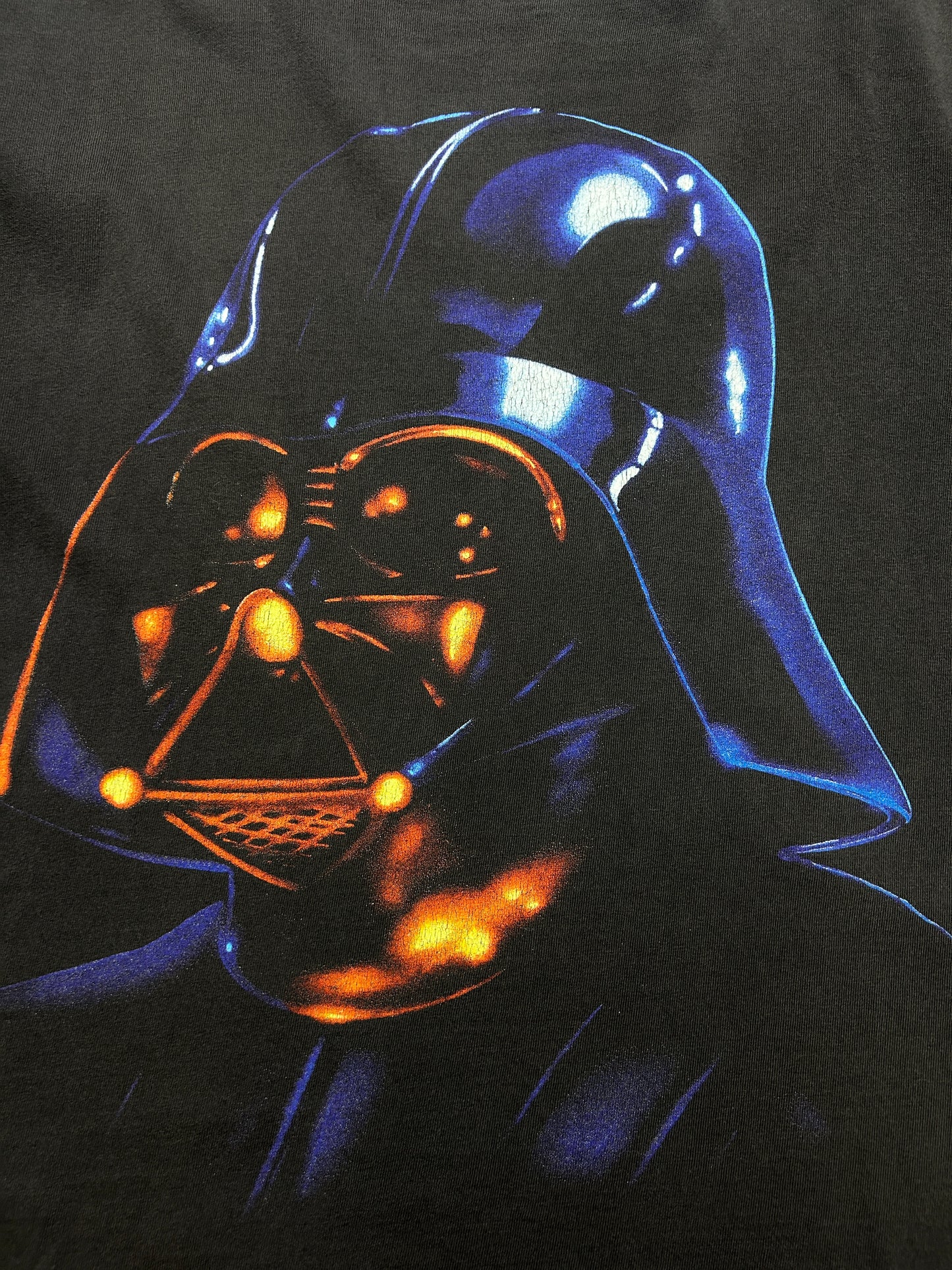 Vintage 1995 Star Wars Darth Vader Big Face Movie Promo T Shirt Size XL 90s