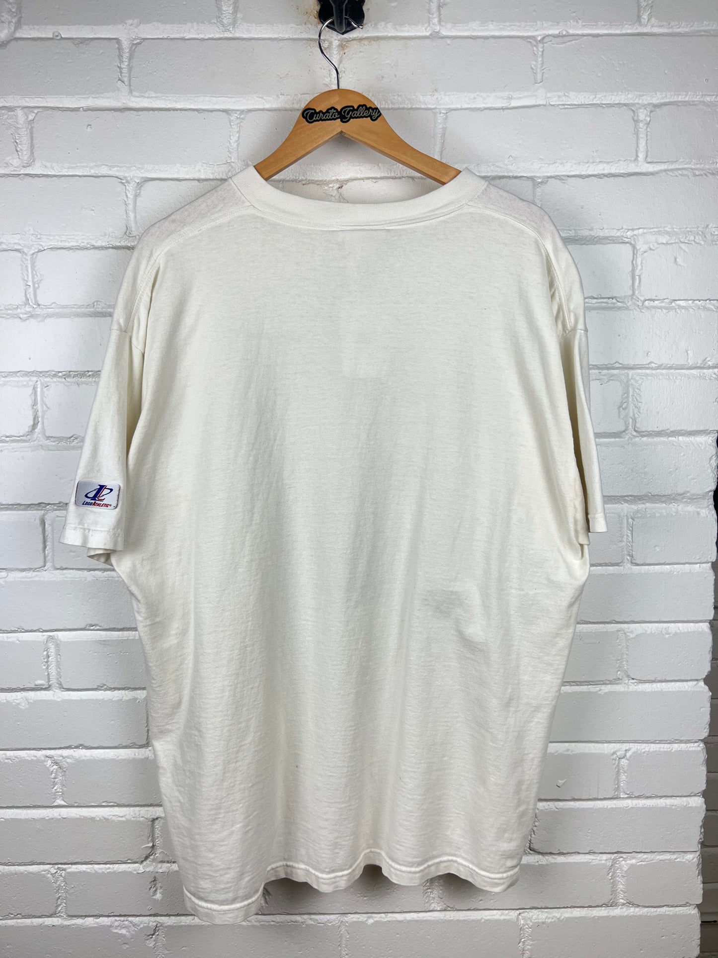 Vintage 1998 Chicago Bulls 6 Time NBA Champions Logo Athletic T Shirt Size XL 90s