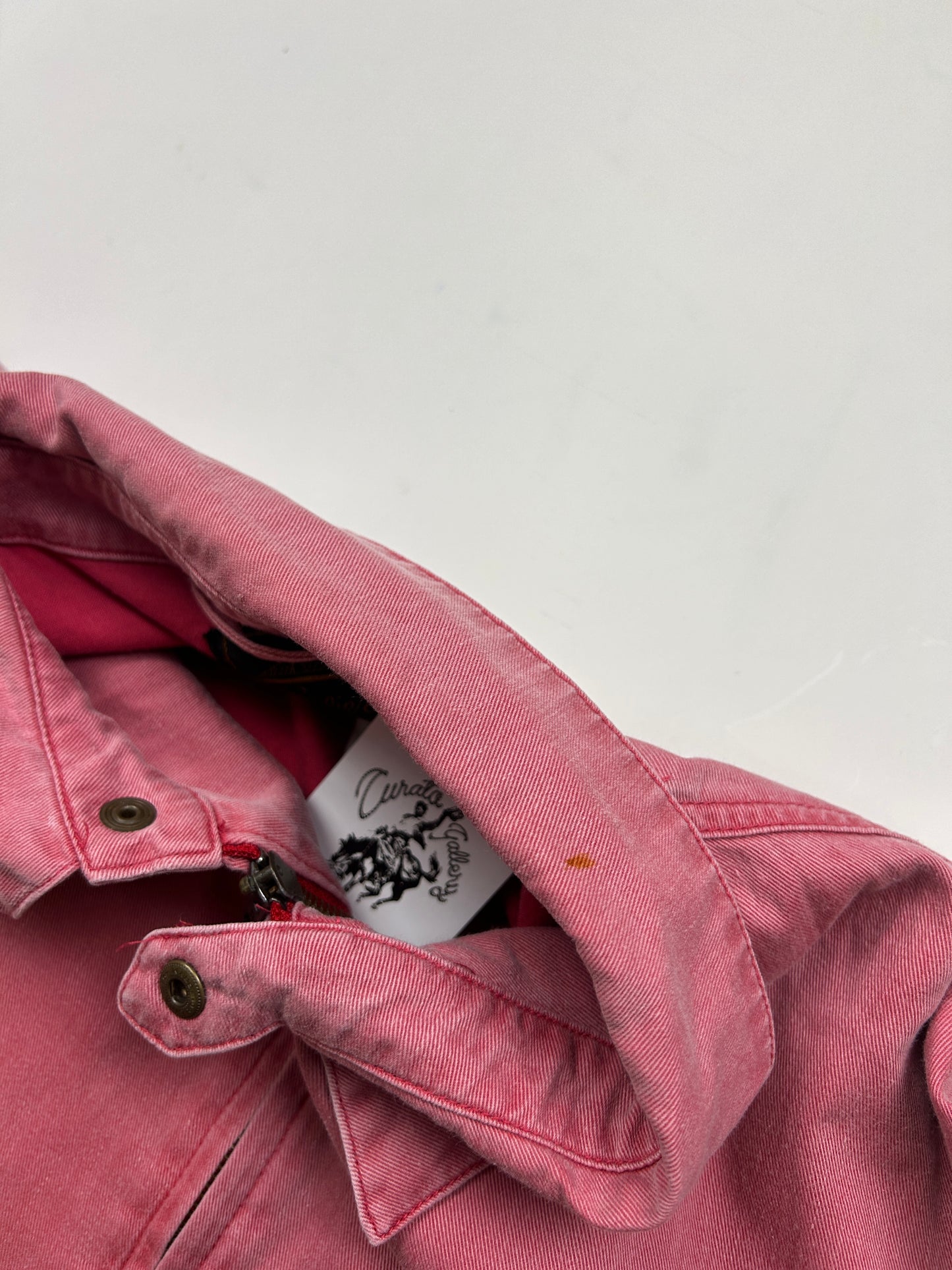Vintage 90s Eddie Bauer Cropped Mechanic Style Light Jacket Size M