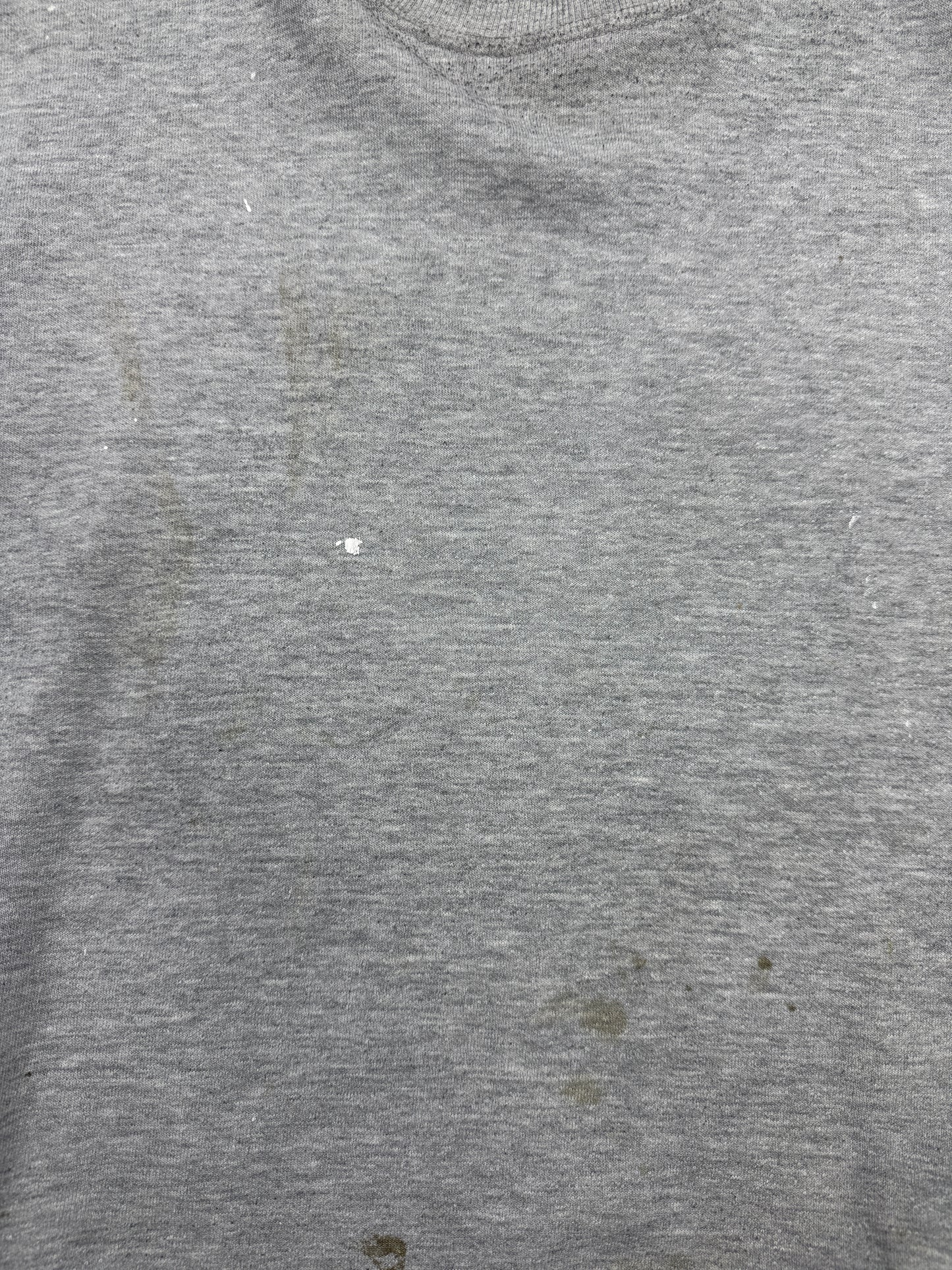 Vintage 90s Carhartt Embroidered Logo Paint Splattered Crewneck Sweatshirt Size L
