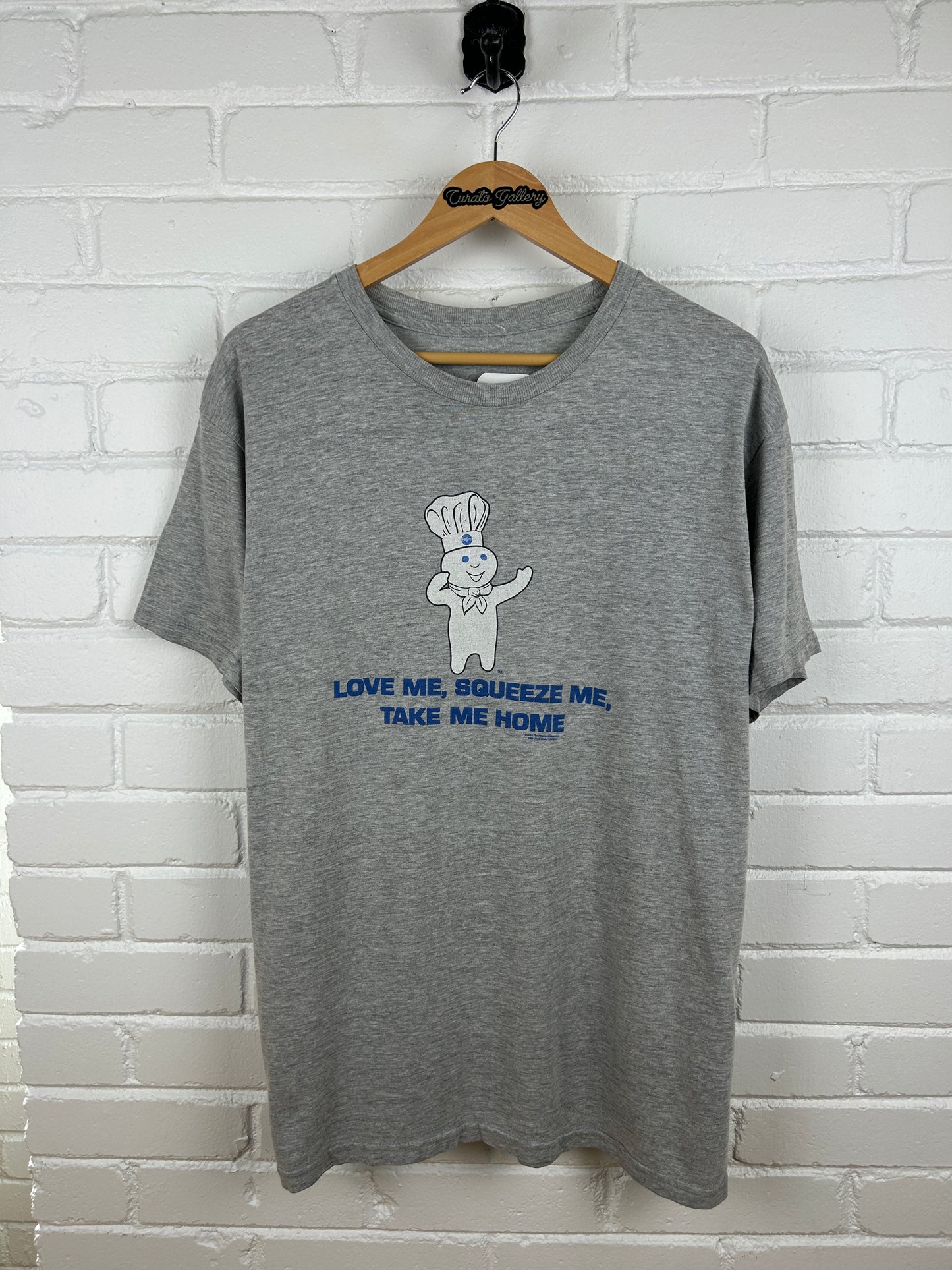 2007 Pillsbury Doughboy Love Me Squeeze Me Take Me Home T Shirt Size L
