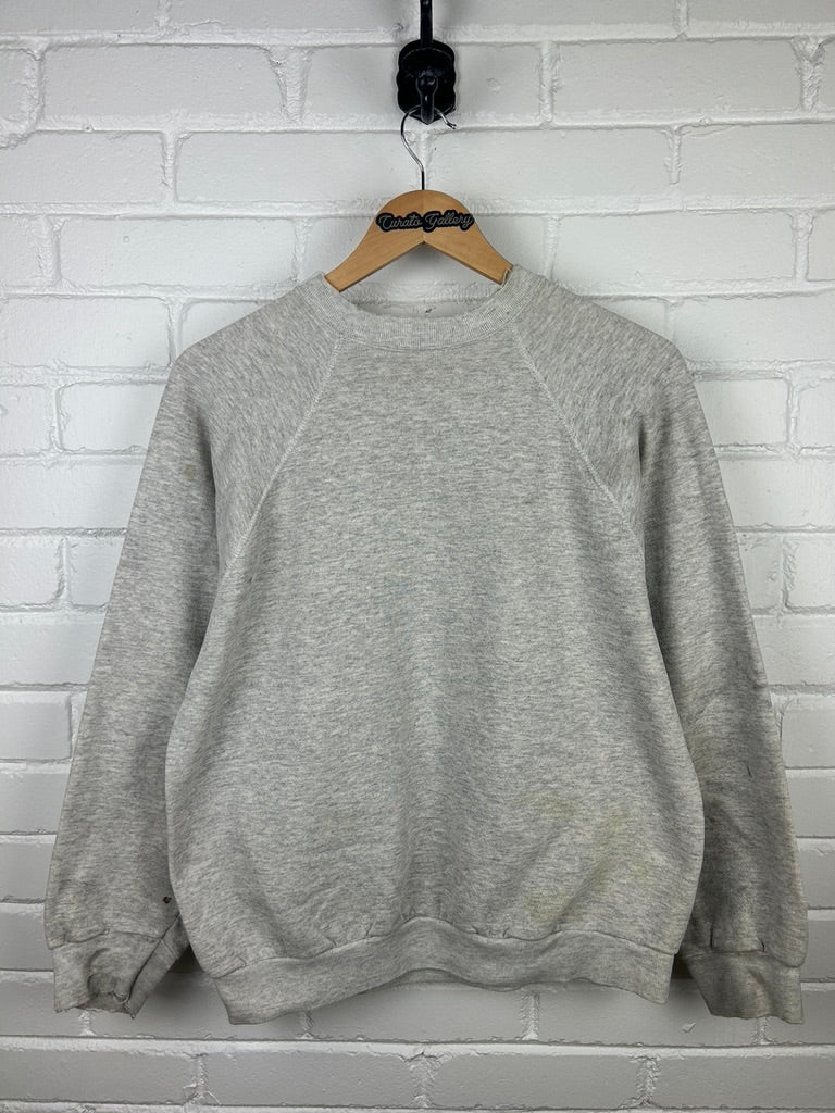 Vintage 80s/90s Cleveland Browns Big Graphic Puff Print NFL Sweatshirt Size L