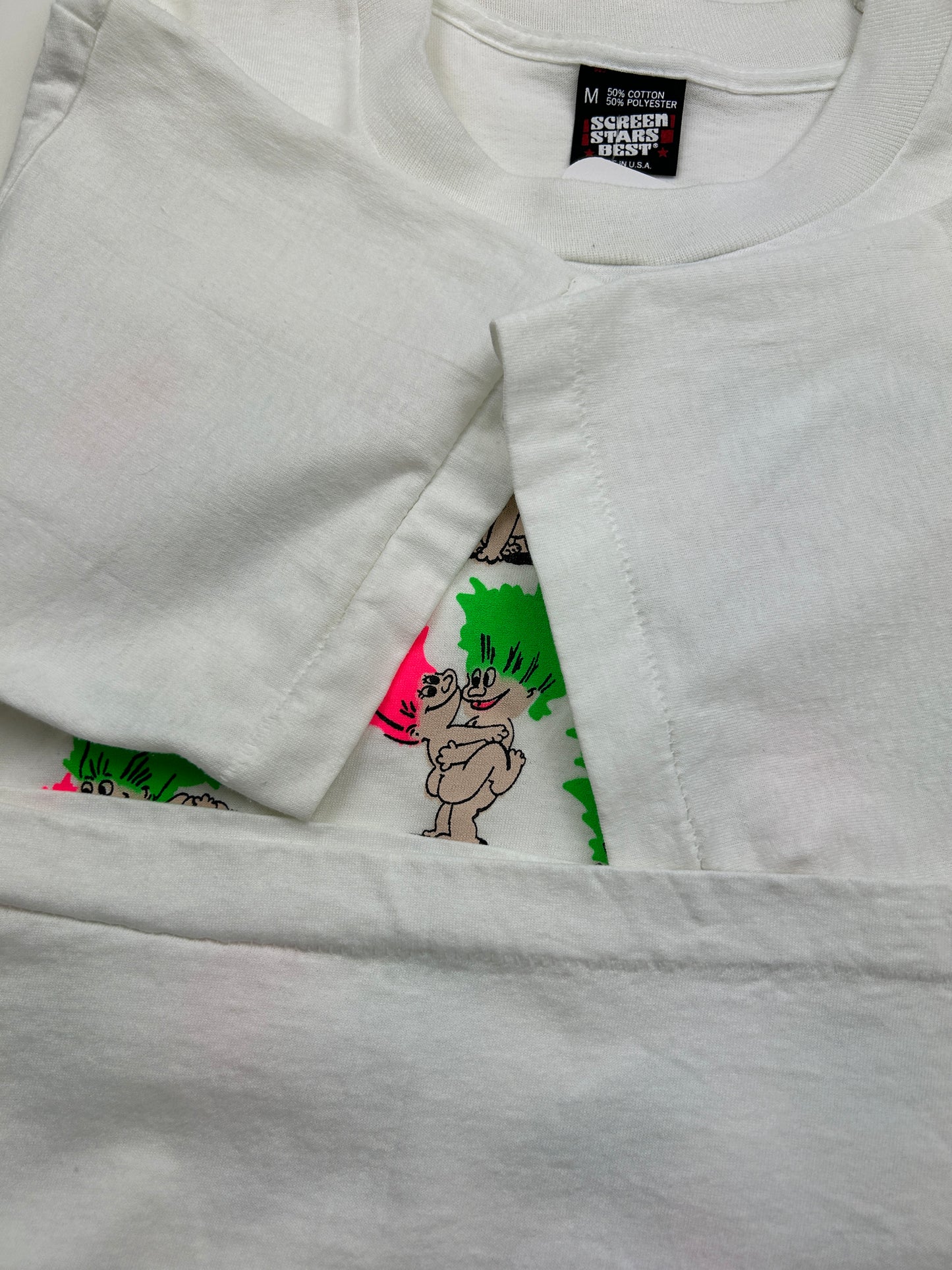 Vintage 80s/90s Trolls Karma Sutra Sex Positions Sex Parody T Shirt Size M