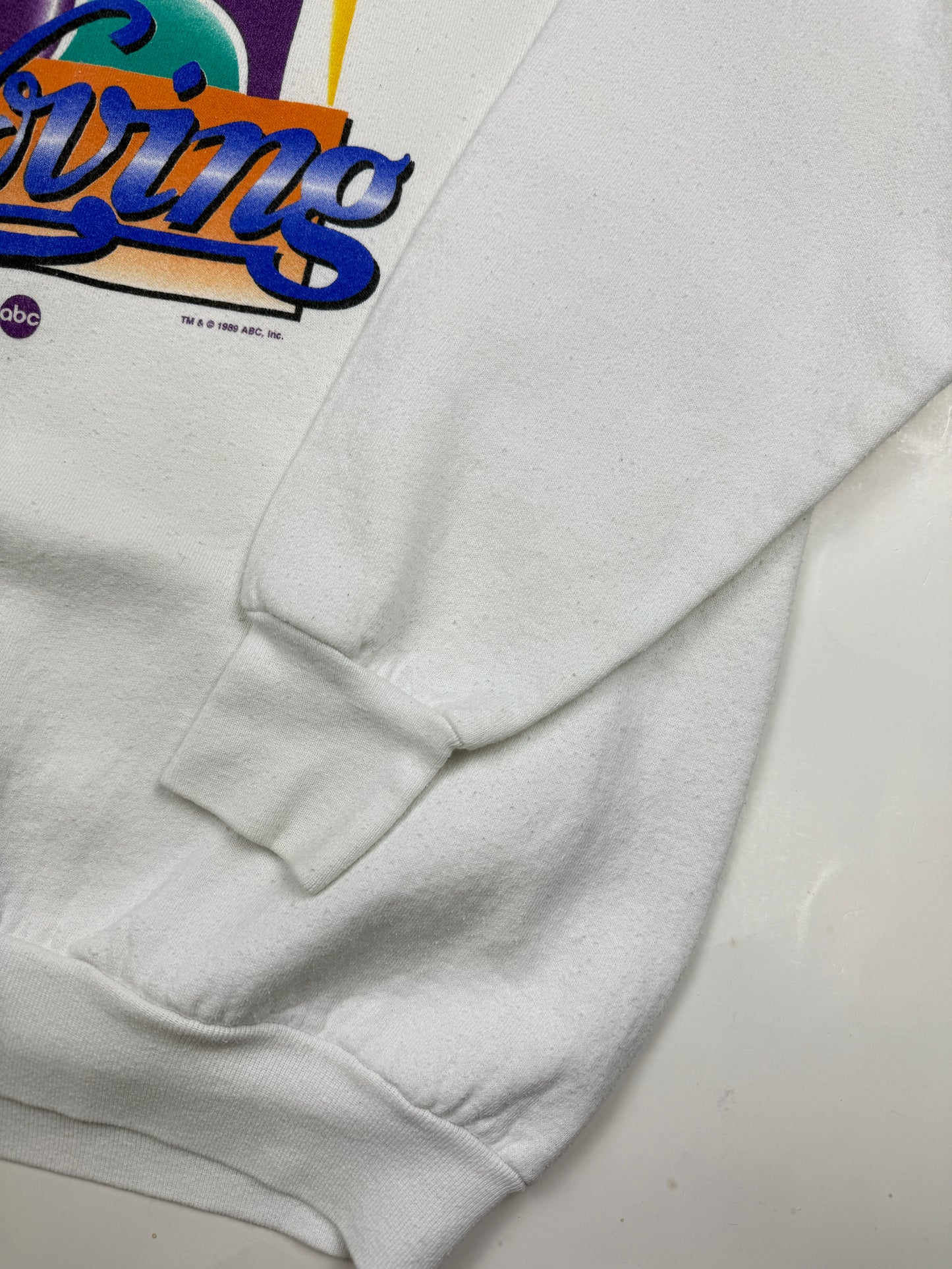 Vintage 1989 Loving ABC TV Show Soap Opera Promo Graphic Crewneck Sweatshirt Size XL 80s