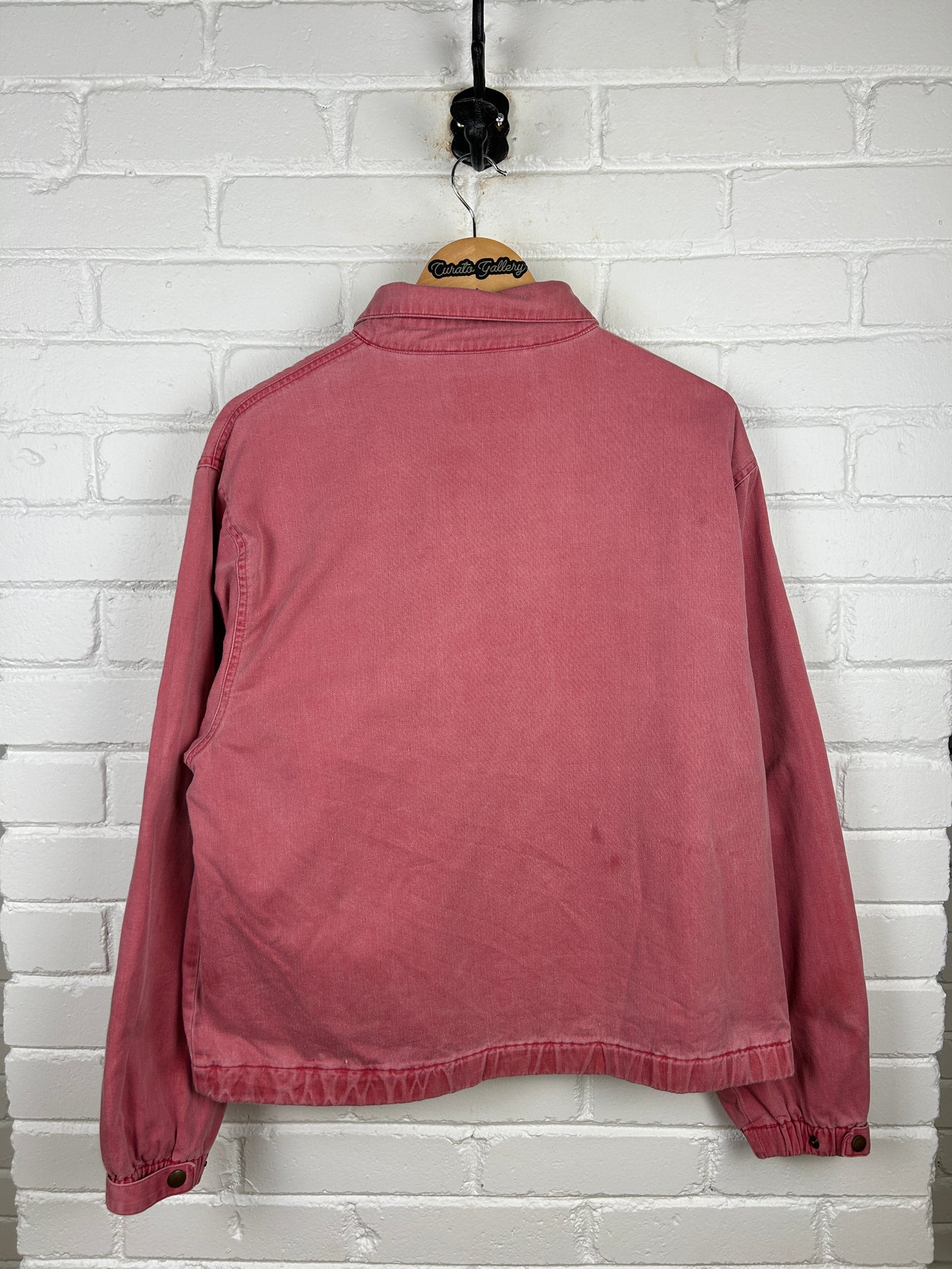 Vintage 90s Eddie Bauer Cropped Mechanic Style Light Jacket Size M