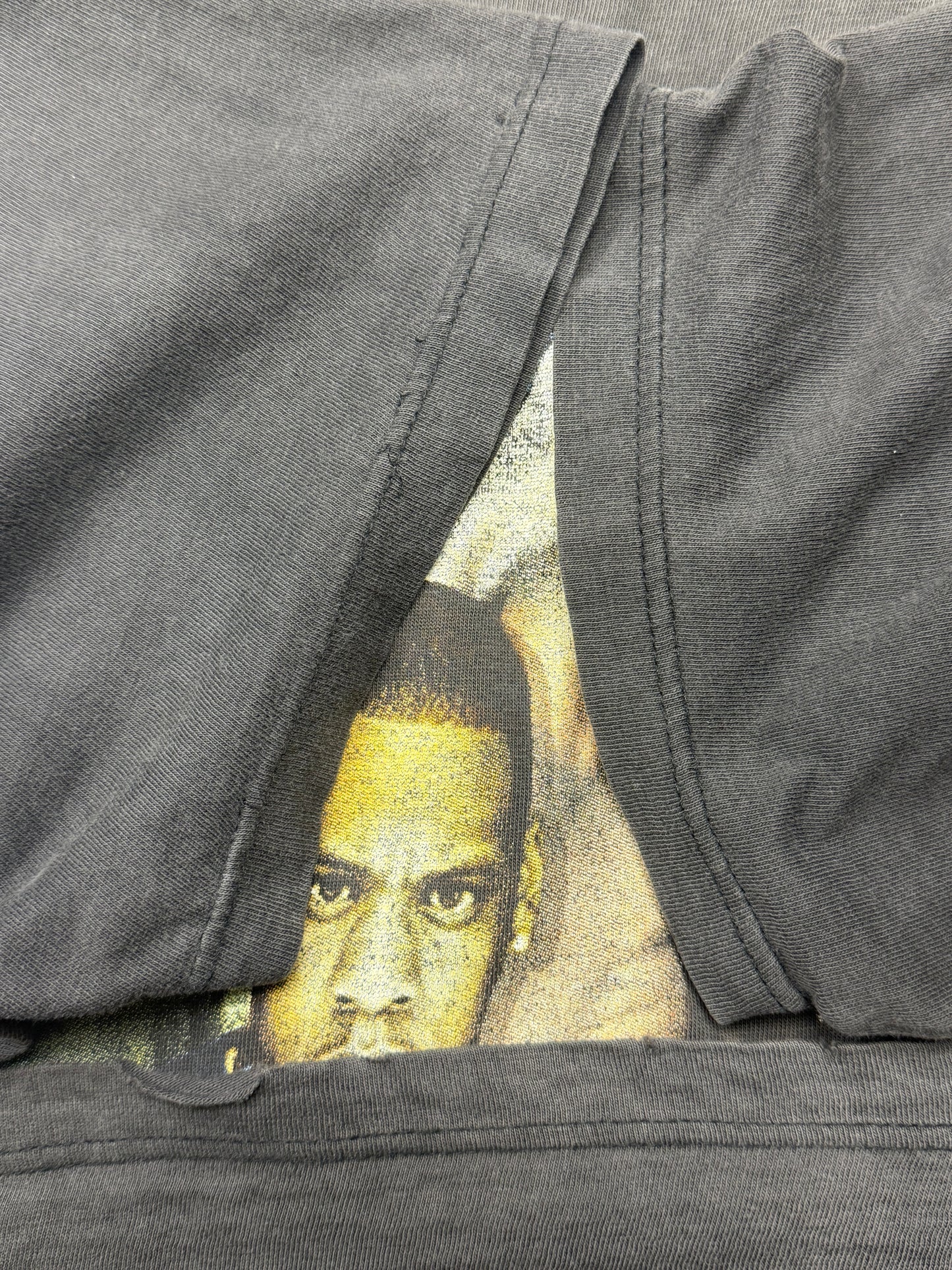 Vintage 90s Jay Z Rap Tee Parking Lot Music Tour T Shirt Size L Black