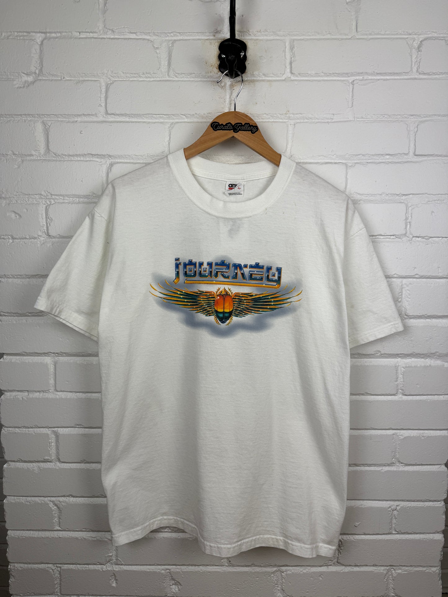 Vintage 2002 Journey Under The Radar Summer Tour Band T Shirt Size L