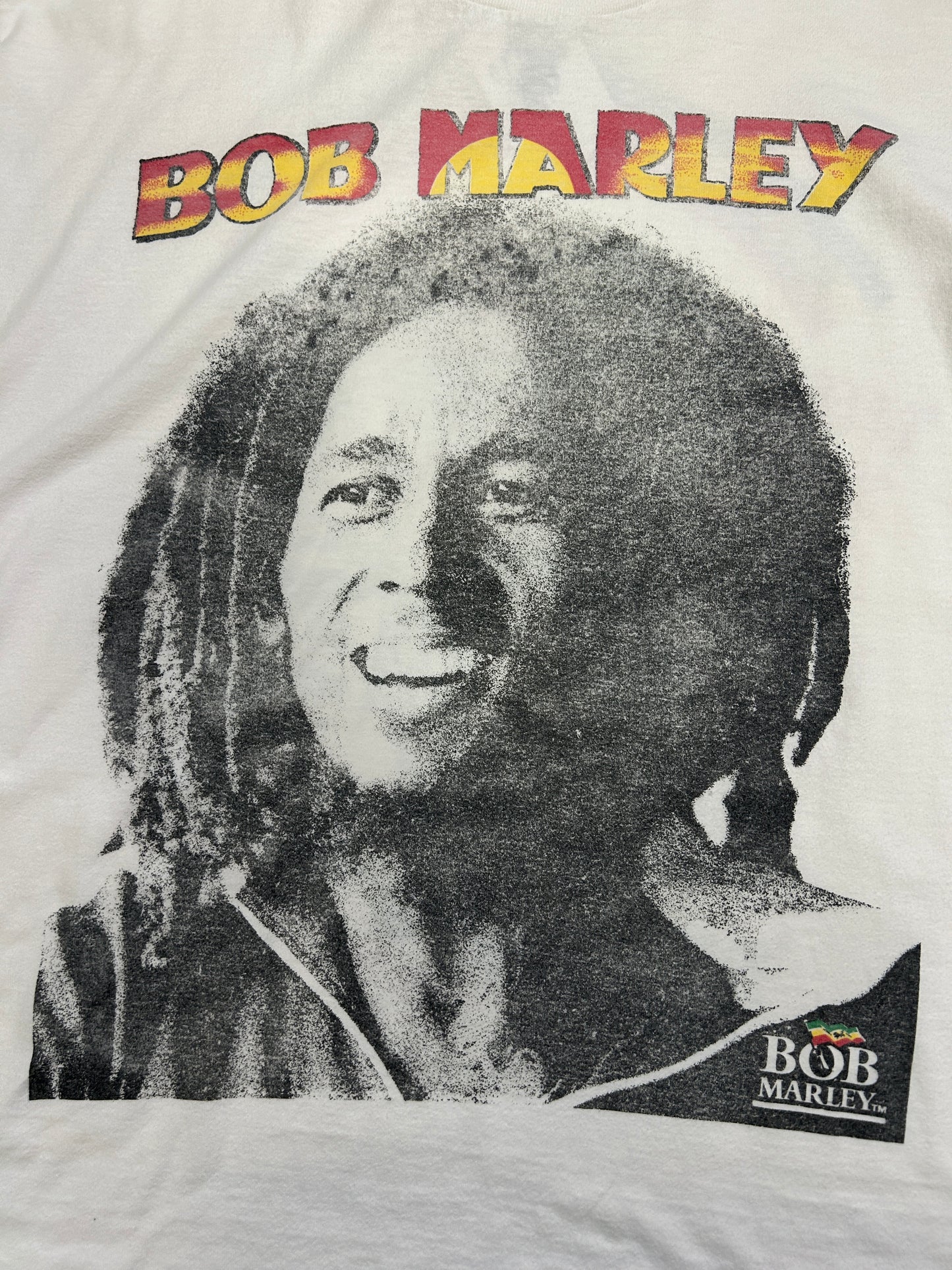 Vintage 90s Bob Marley And The Wailers Kaya Above The Falling Rain Ganja Marijuana T-Shirt Size L