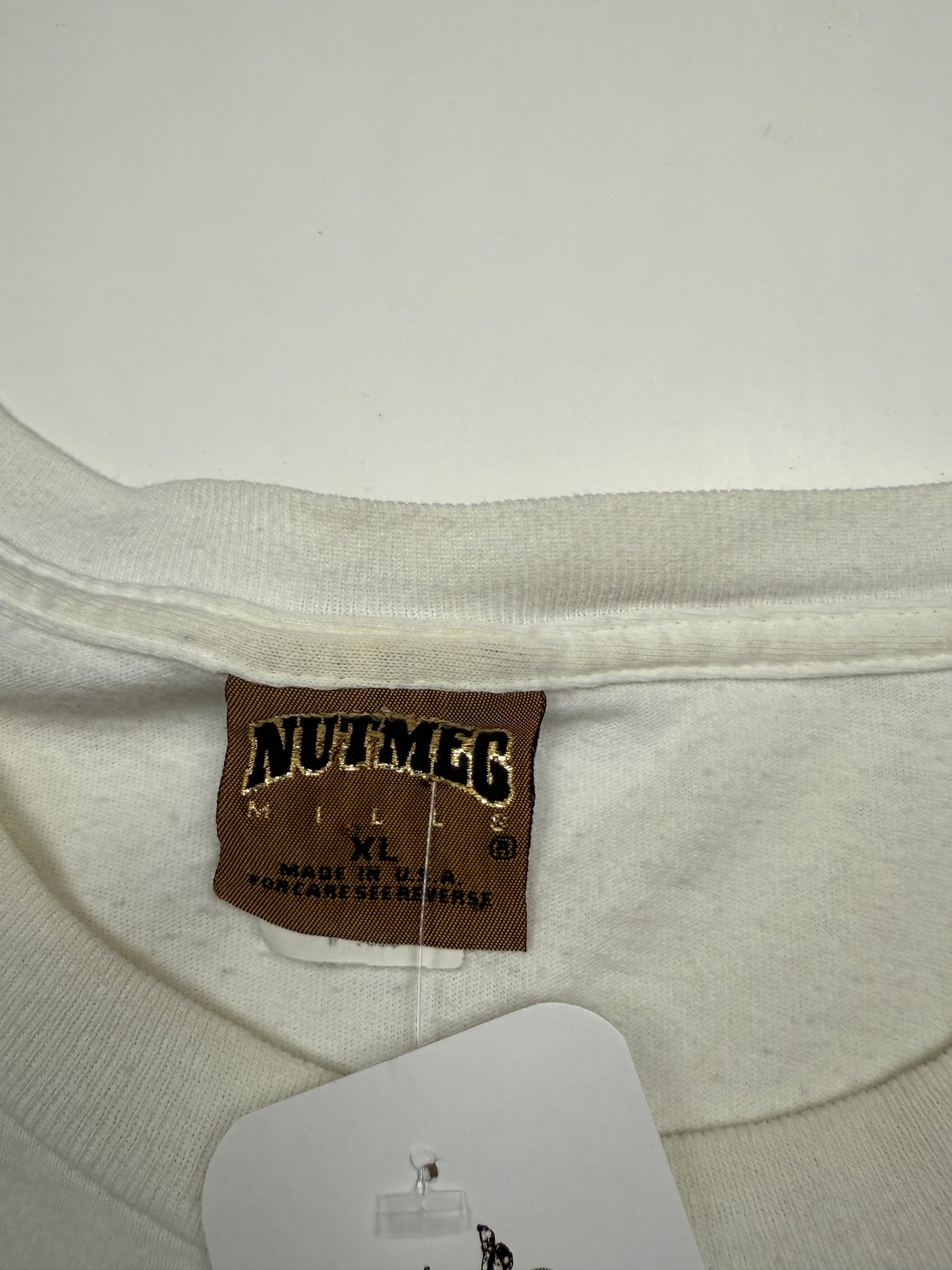 Vintage 90s Boston Celctics NBA Same Game New Rules Nutmeg T Shirt Size XL