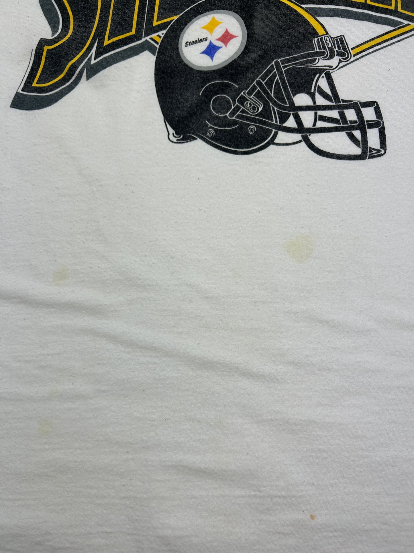 Vintage 90s Pittsburgh Steelers NFL Football Graphic T Shirt Size XL