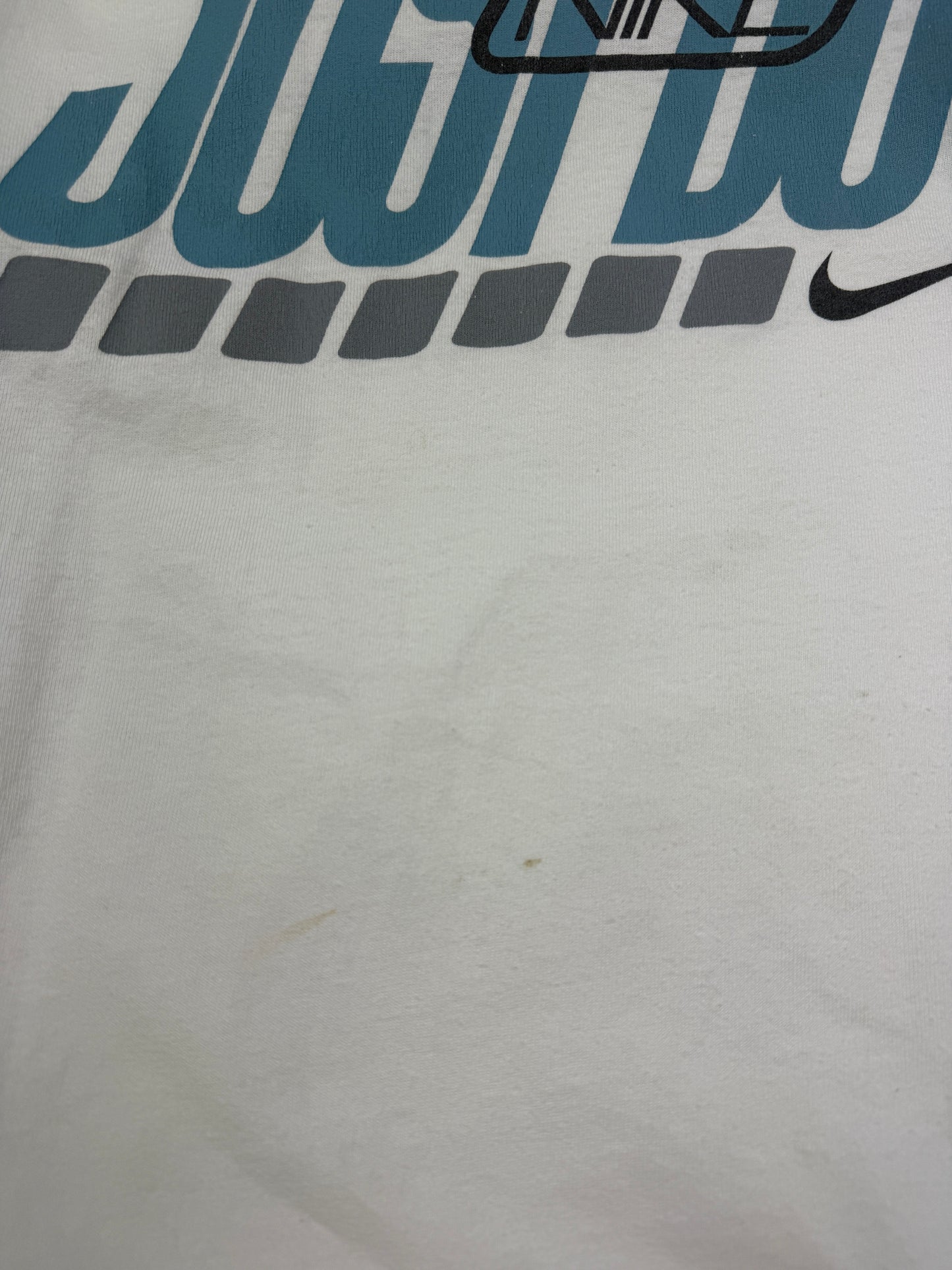Vintage 90s Nike Just Do It Spell Out Swoosh Graphic T Shirt Size L
