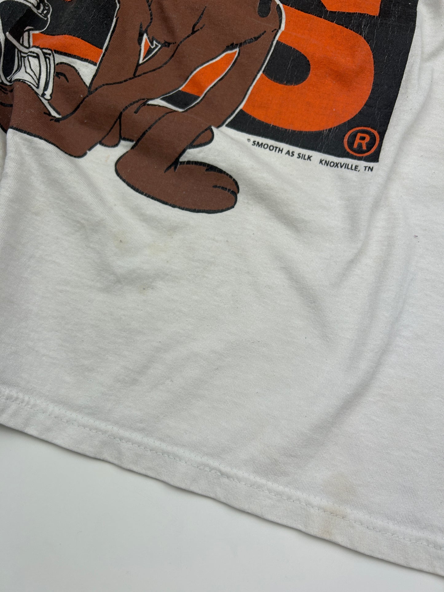 Vintage 90s Tennesse Volunteers Smokey Mascot Big Graphic T Shirt Size XL