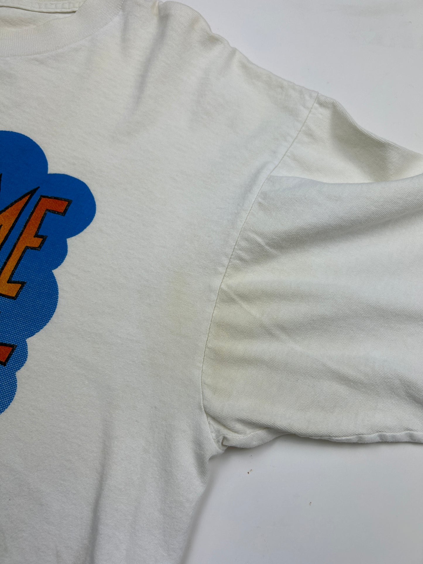 Vintage 1993 Mighty Mouse Here I Come To Save The Day Cartoon TV Show T Shirt Size XL