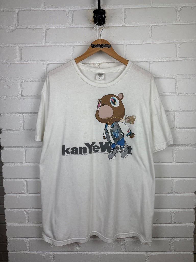 2009 Kanye West Graduation Bear Takashi Murakami Rap Music T Shirt Size XXL