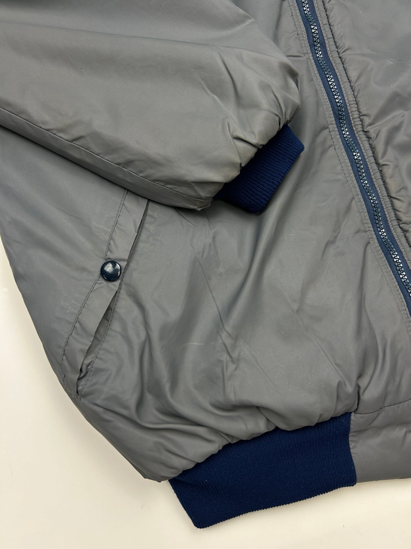 Vintage 80s/90s Patagonia Sherpa Lined Nylon Shell Bomber Jacket Size XL