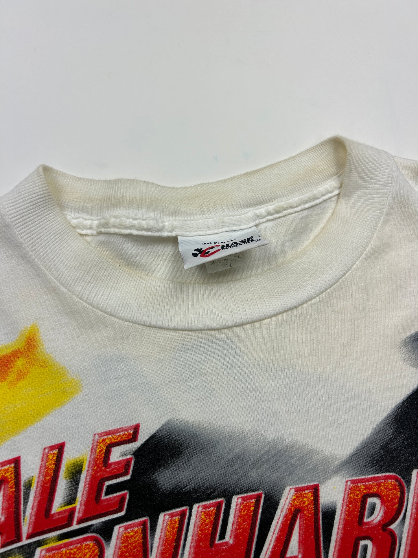 Vintage 1996 Dale Earnhardt Times May Change But The Man Remains Nascar AOP T Shirt Size XL 90s