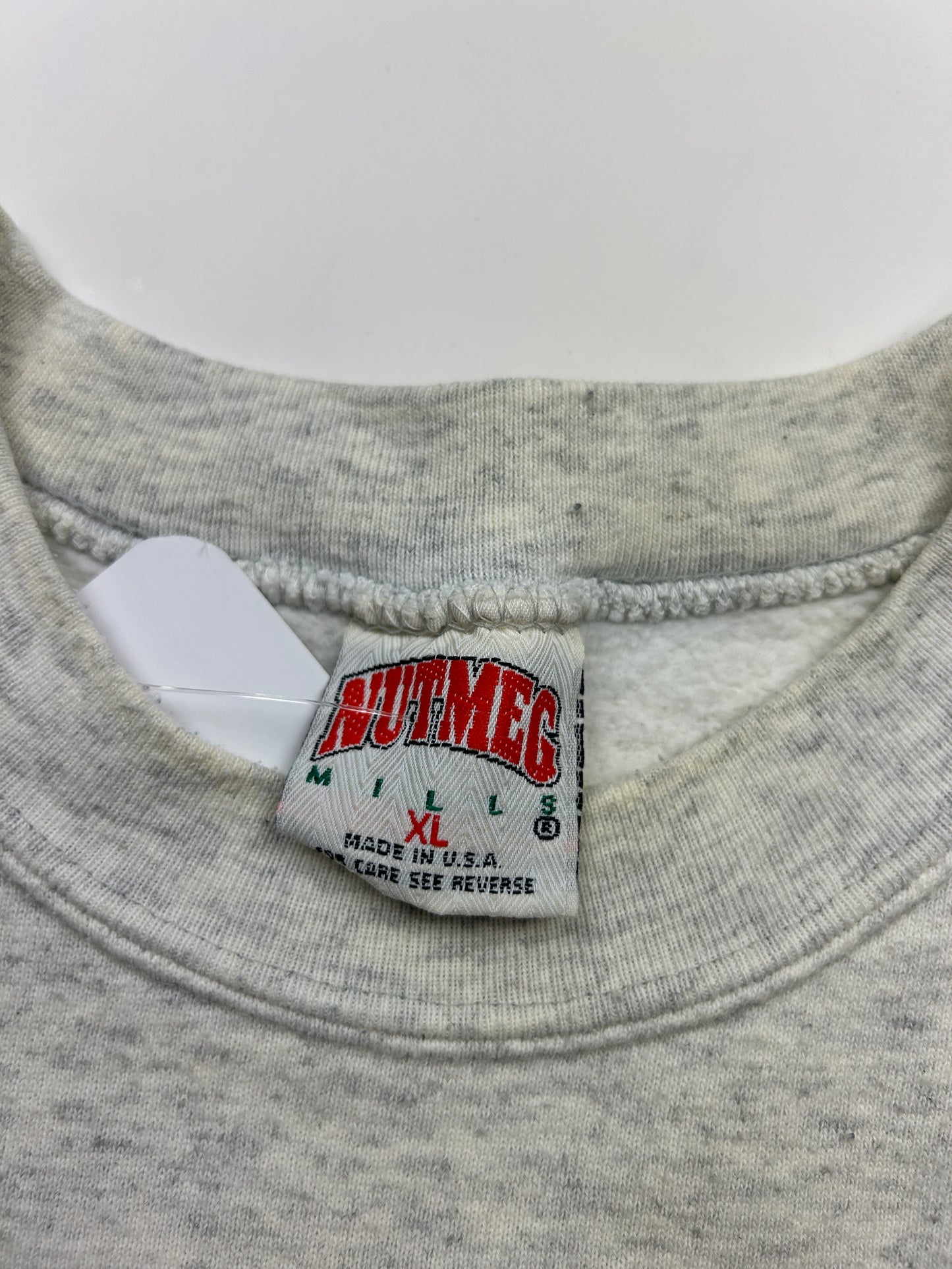Vintage 1994 Wisconsin Badgers Rose Bowl Football NCAA Nutmeg Sweatshirt Size XL 90s