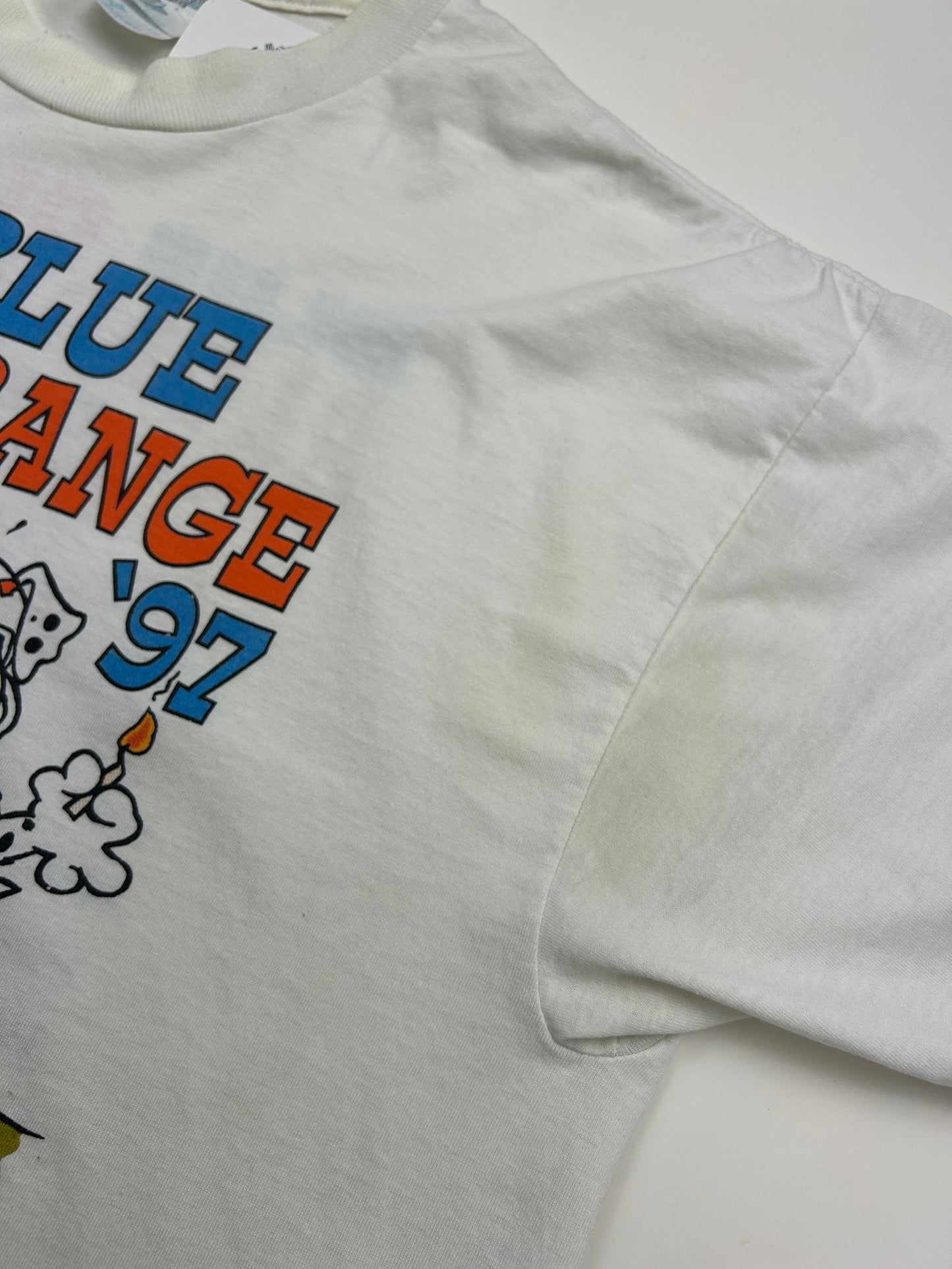 Vintage 1997 Tennessee Volunteers Blast The Kats NCAA Football T Shirt Size XL 90s