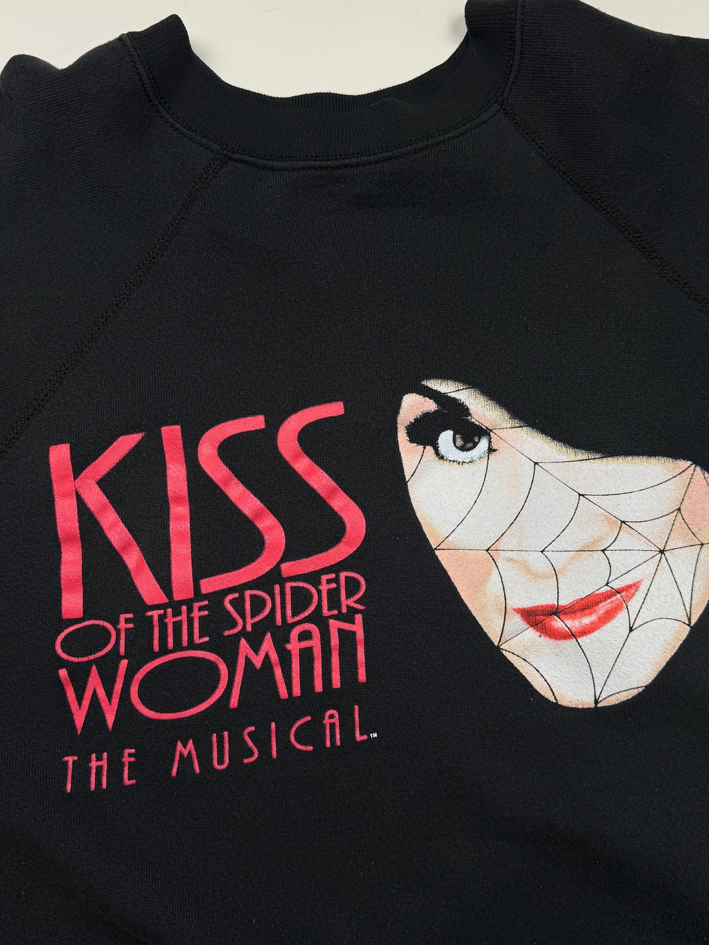 Vintage 80's/90s Kiss Of The Spider Woman The Musical Promo Graphic Sweatshirt Size XL