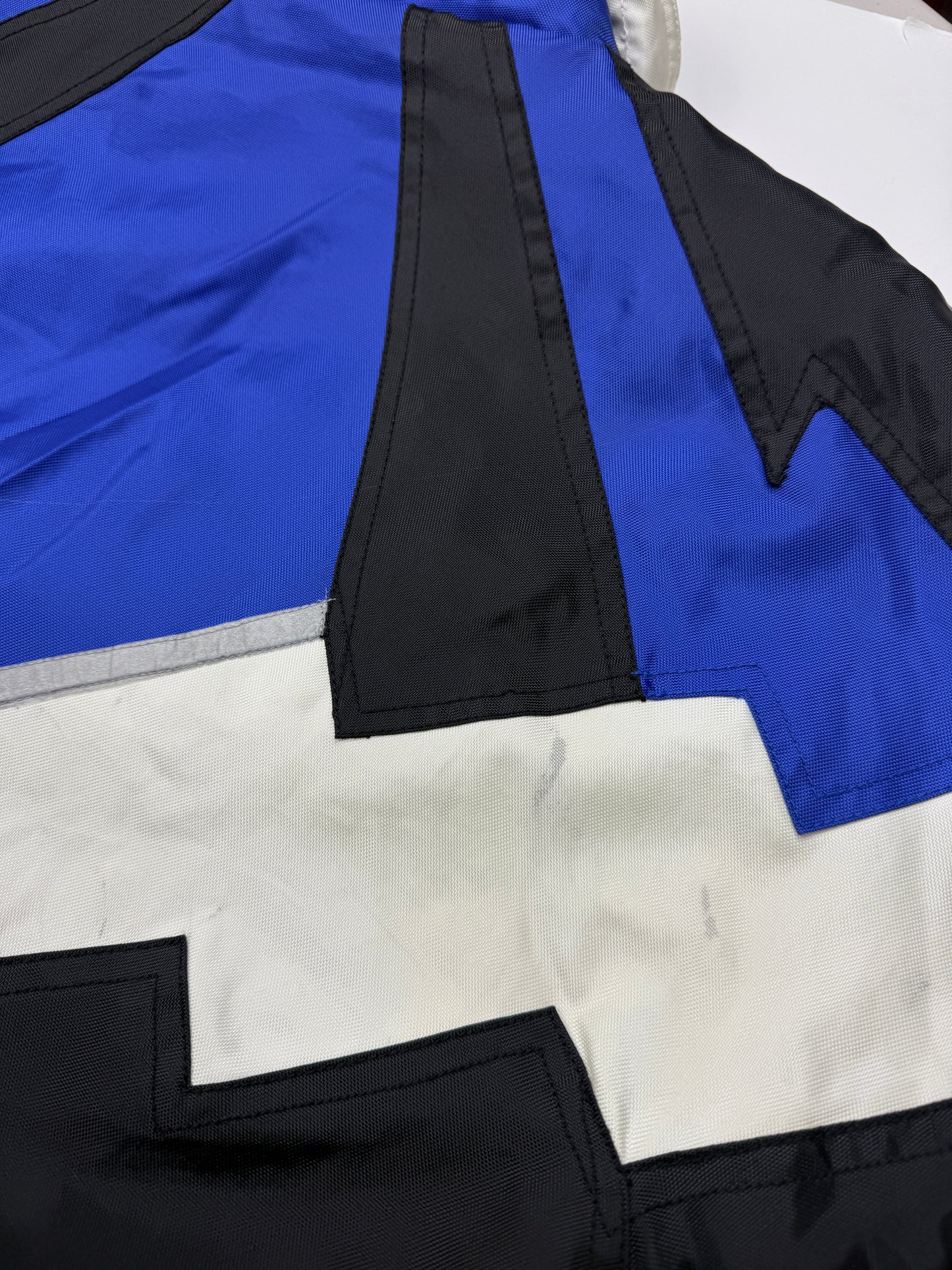 Vintage 90s Cold Wave Quilted Lined Snowmobile Jagged Edge Shockwave Insulated Jacket Size M