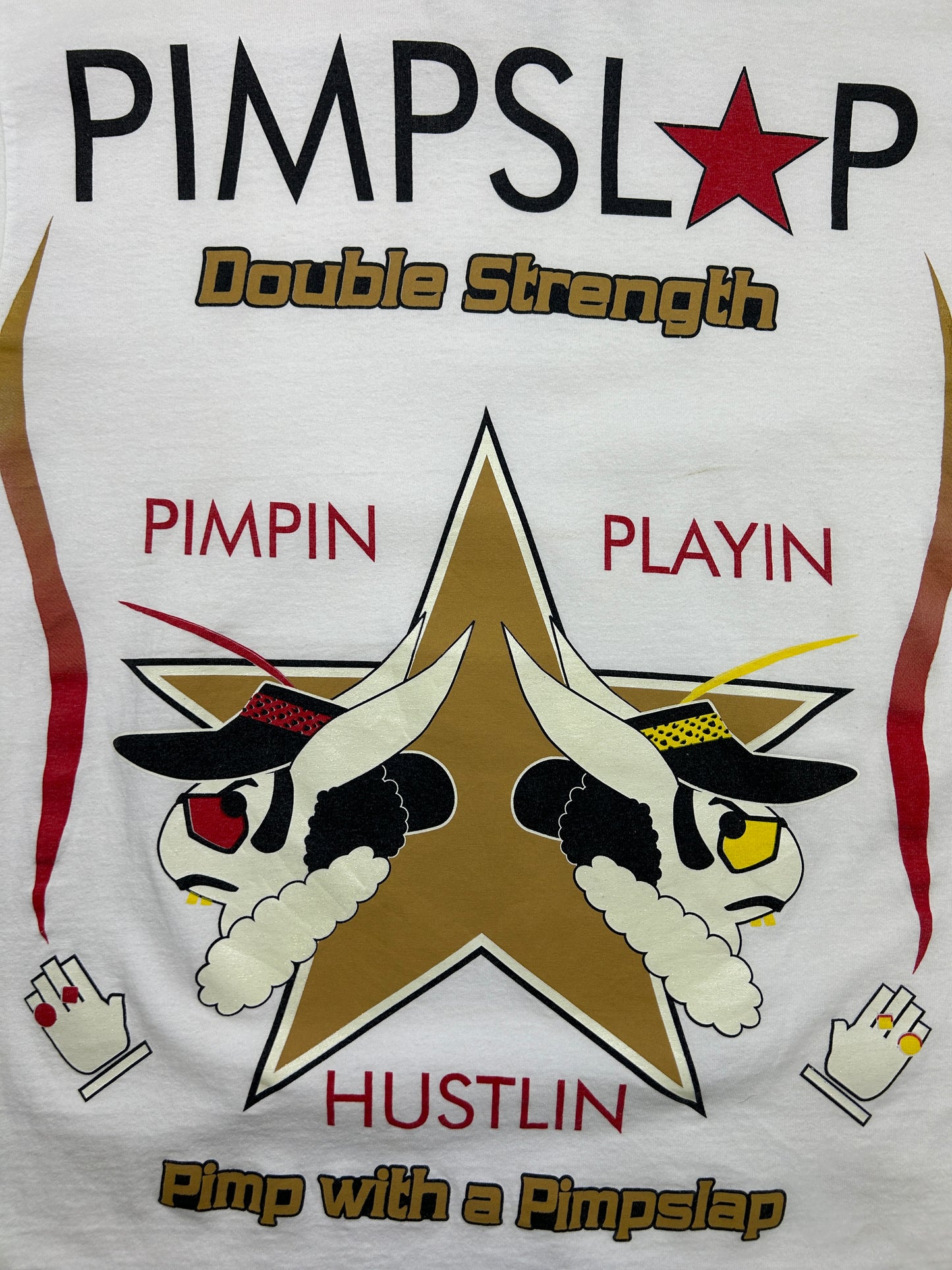 Vintage Da Grind Pimpslap Double Strength Parody T Shirt Size L