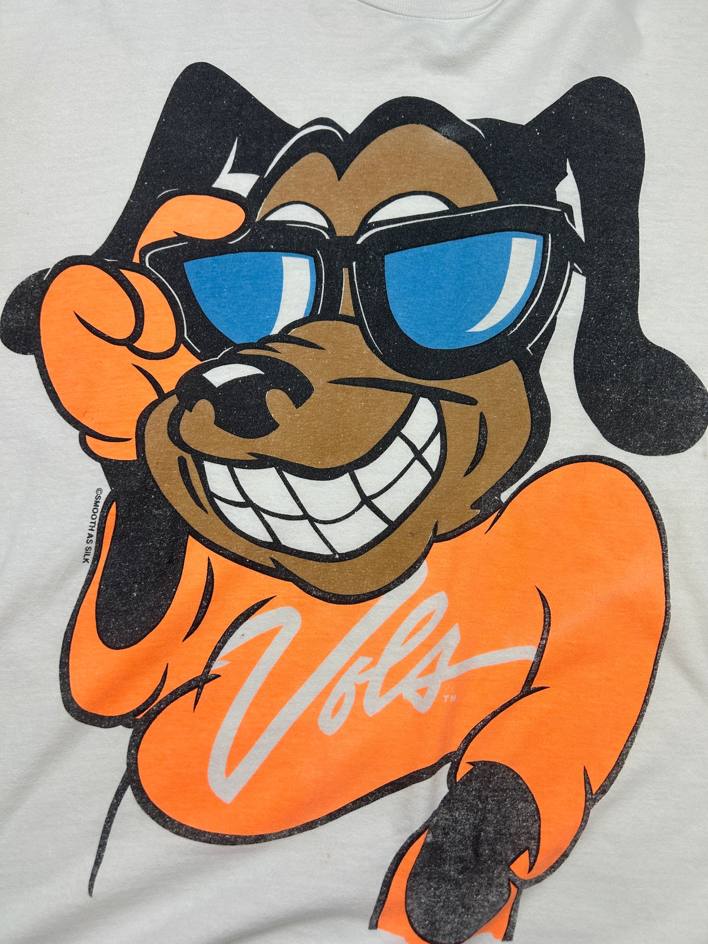 Vintage 90s Tennessee Volunteers Smokey Dog Big Graphic NCAA T Shirt XXL
