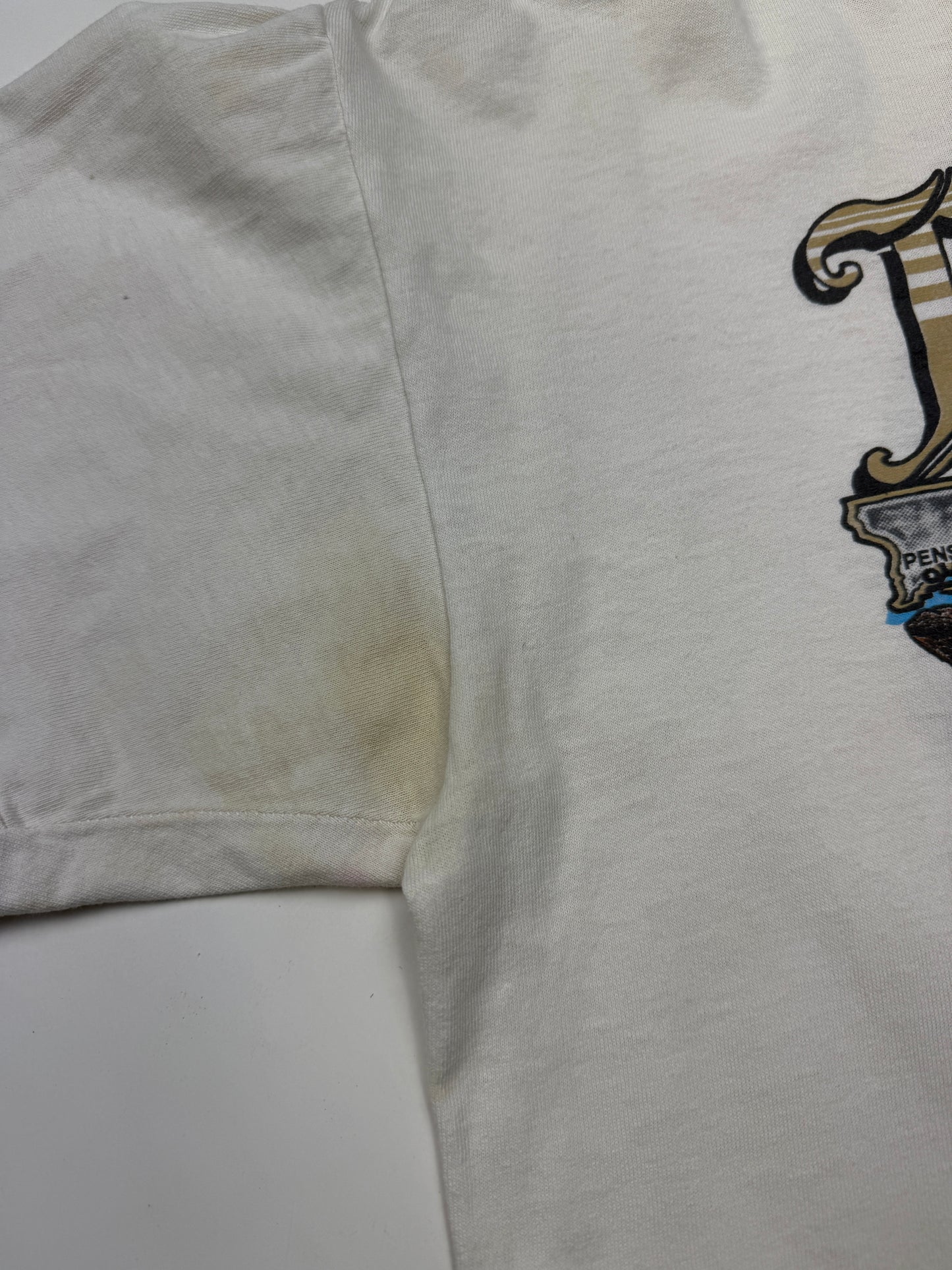 Vintage 1991 Harley Davidson 3D Emblem Dayton Bach Bike Week 50 Years T Shirt Size L 90s