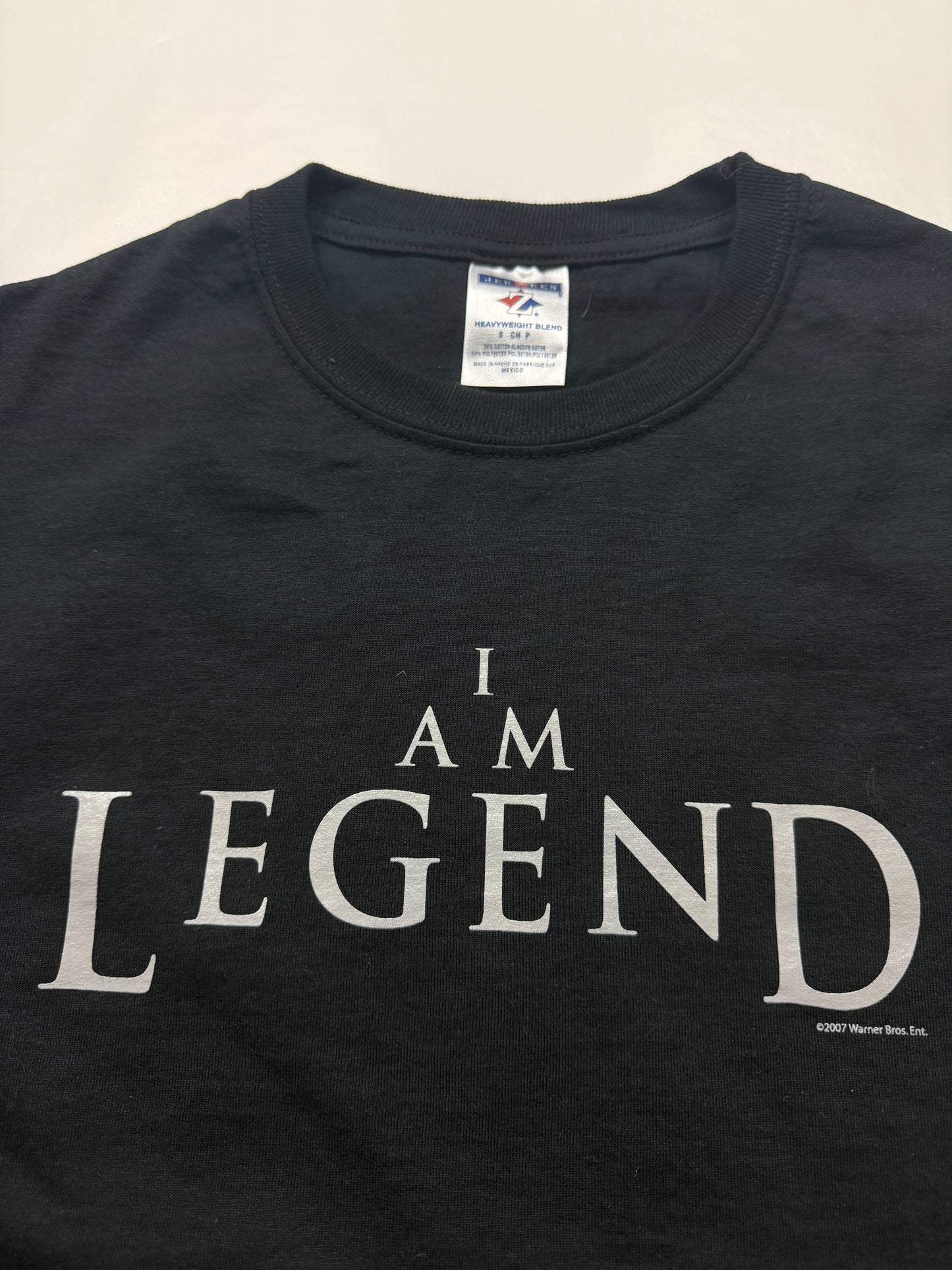 2006 I Am Legend Will Smith Movie Promo Title Hit Graphic T Shirt Size S