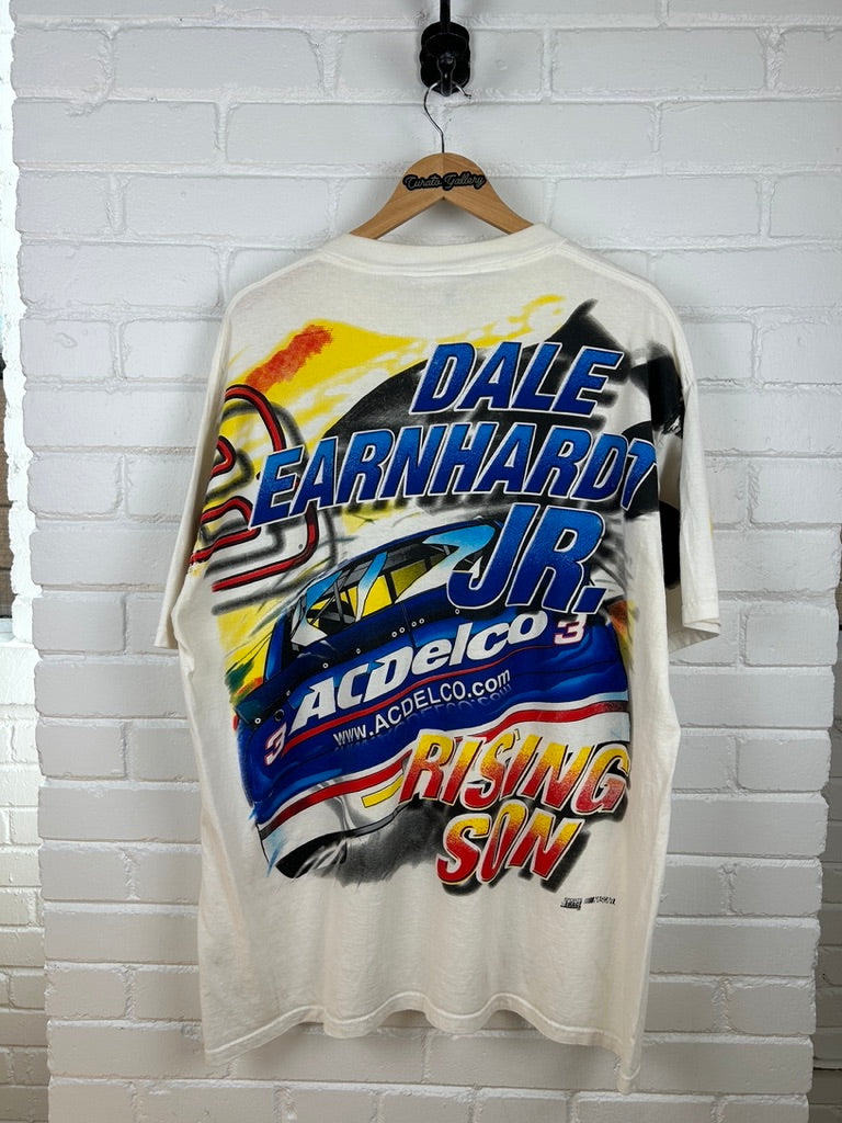 Vintage Dale Earnhardt Jr #3 Rising Sun Nascar Racing AOP T Shirt Size XXL