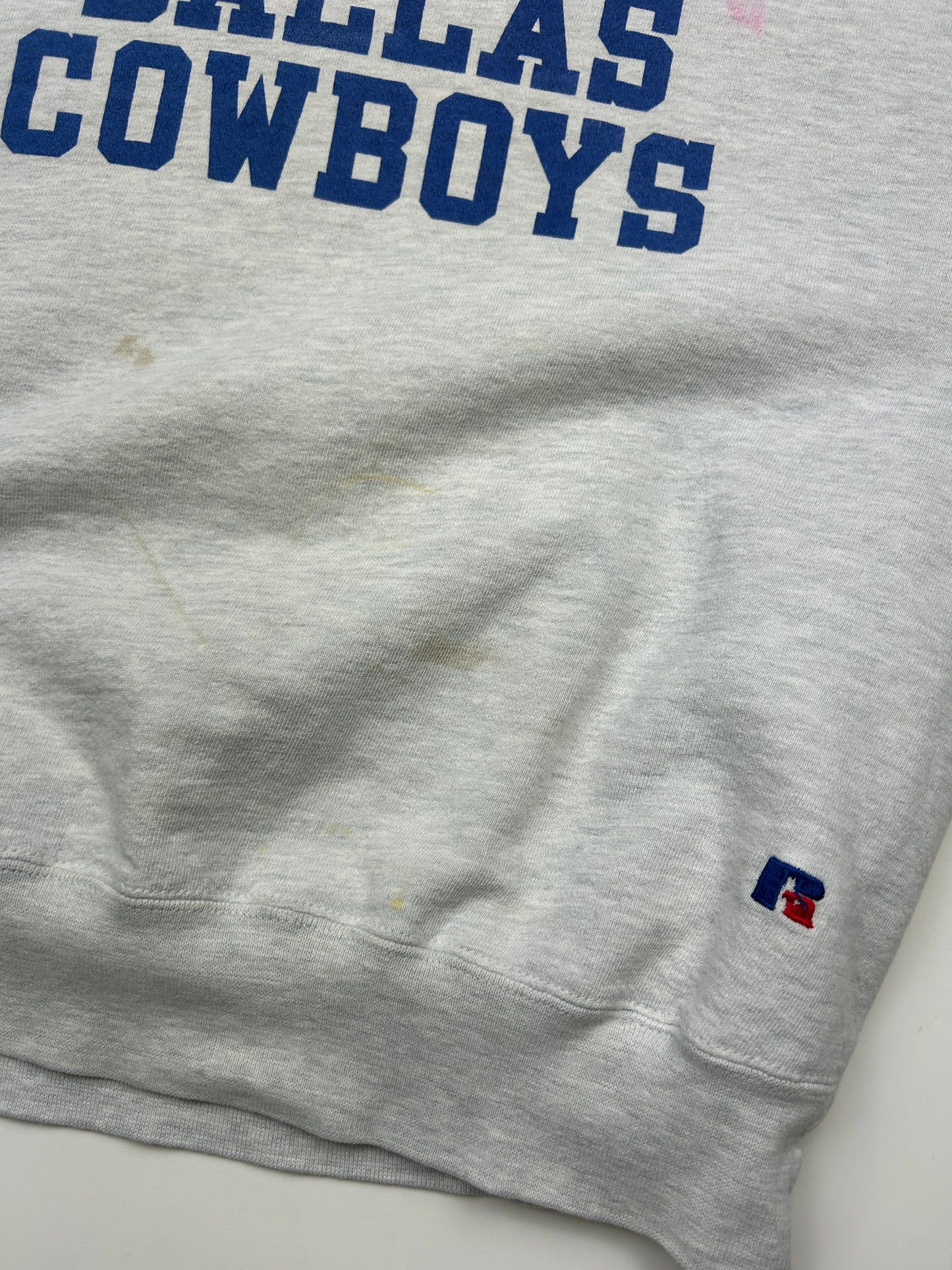 Vintage 90s Dallas Cowboys NFL Football Russell Athletic Size L
