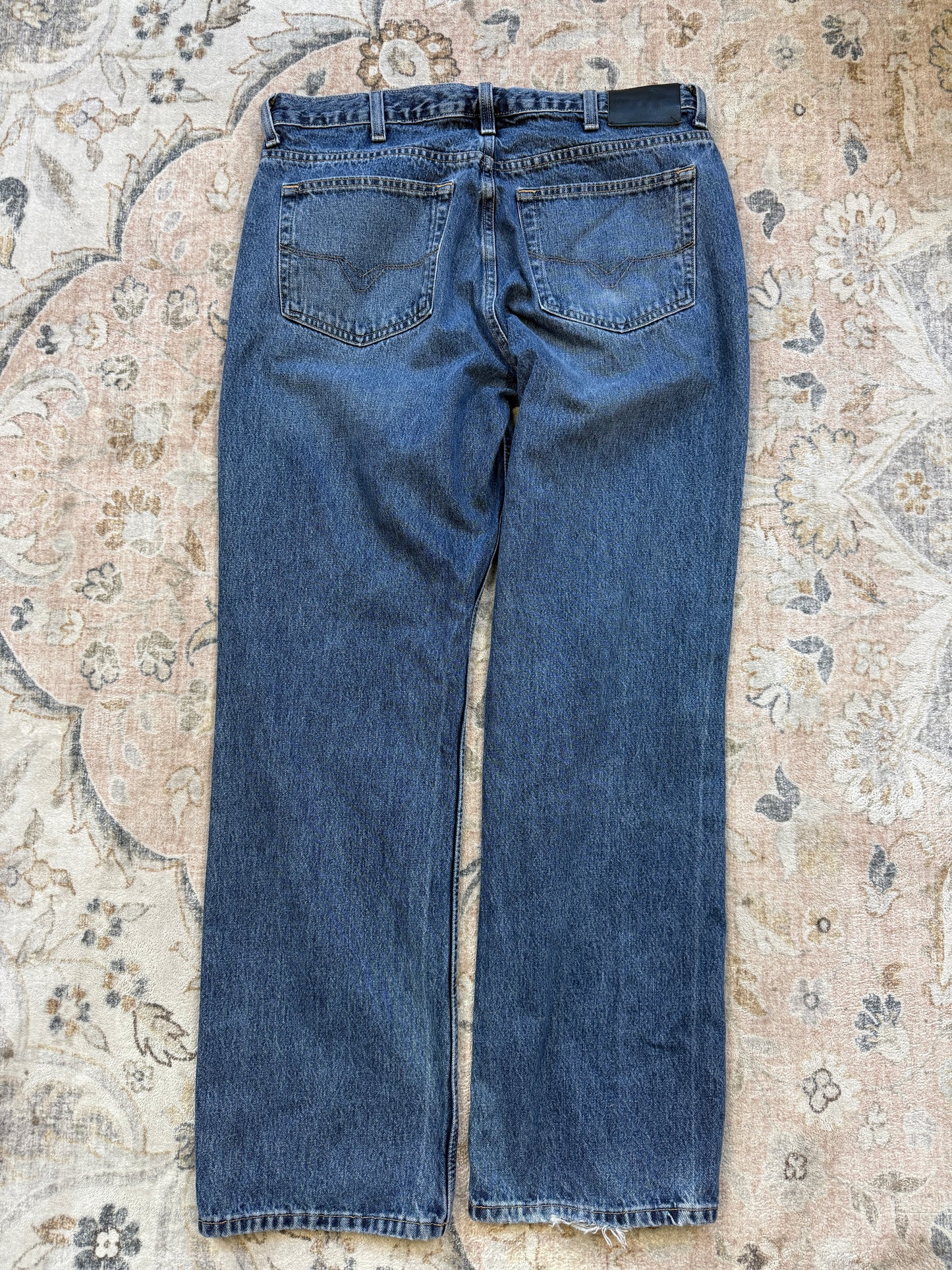 Harley Davidson Motorcycles Traditional Stonewash Denim Jeans Pants Size 38W