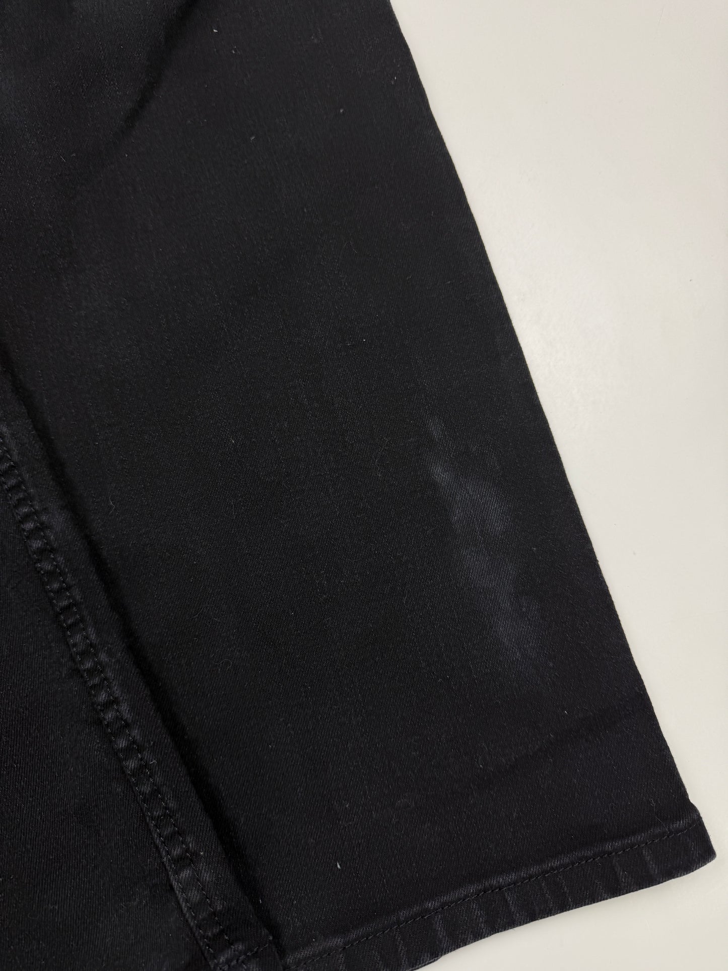 Harley Davidson Motorcycles Straight Jean Dark Black Denim Pants 38W