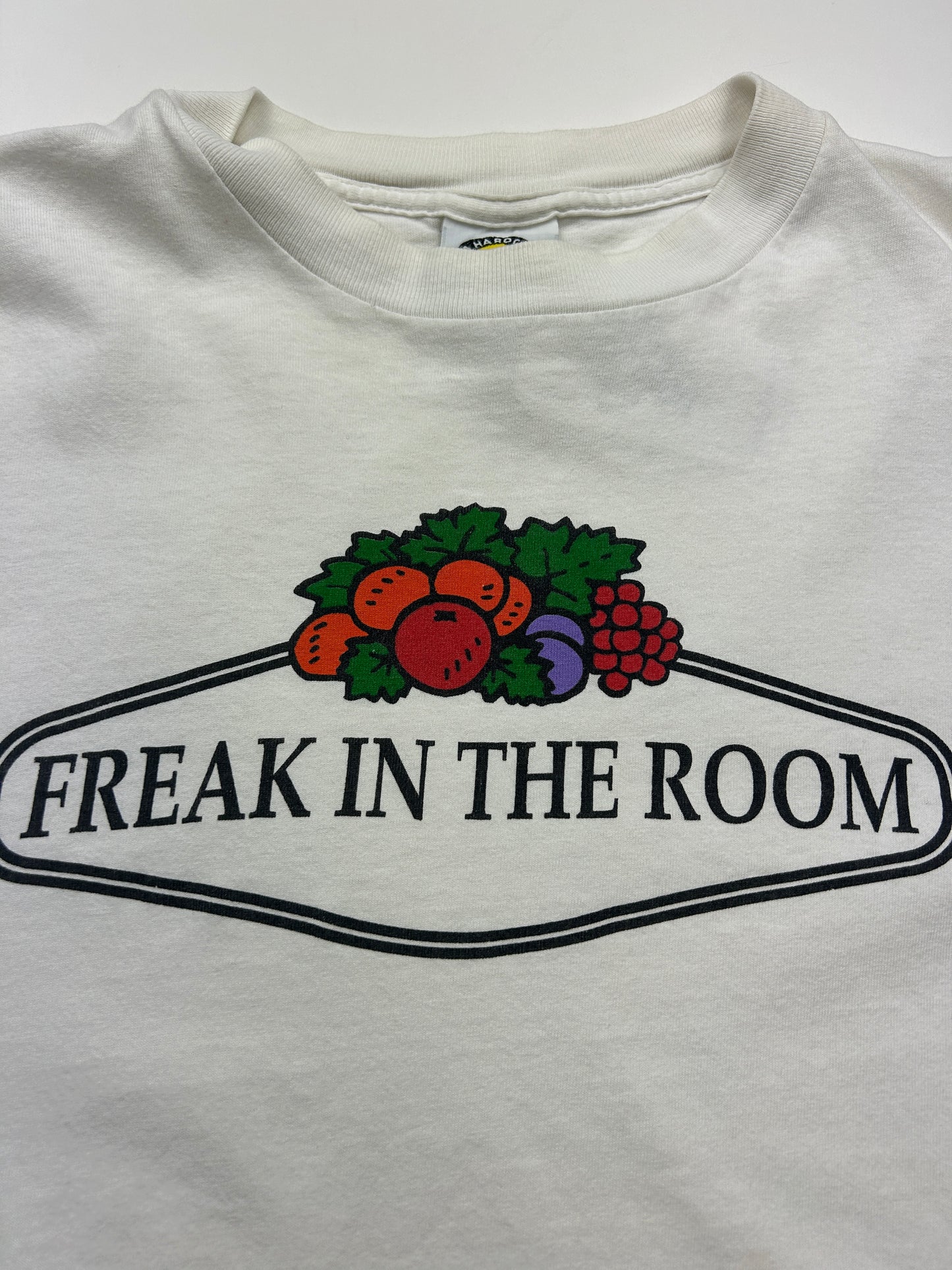 Vintae 90s Freak In The Room Sex Fruit Of The Loom Parody T Shirt Size XL