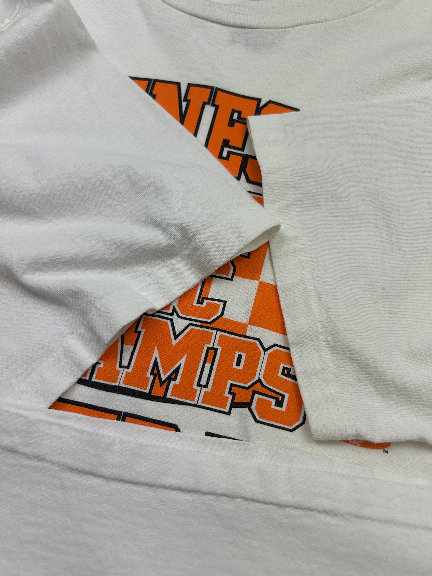 Vintage 1997 Tennese Volunteers SEC Champs NCAA Football Graphic T Shirt Size XXL