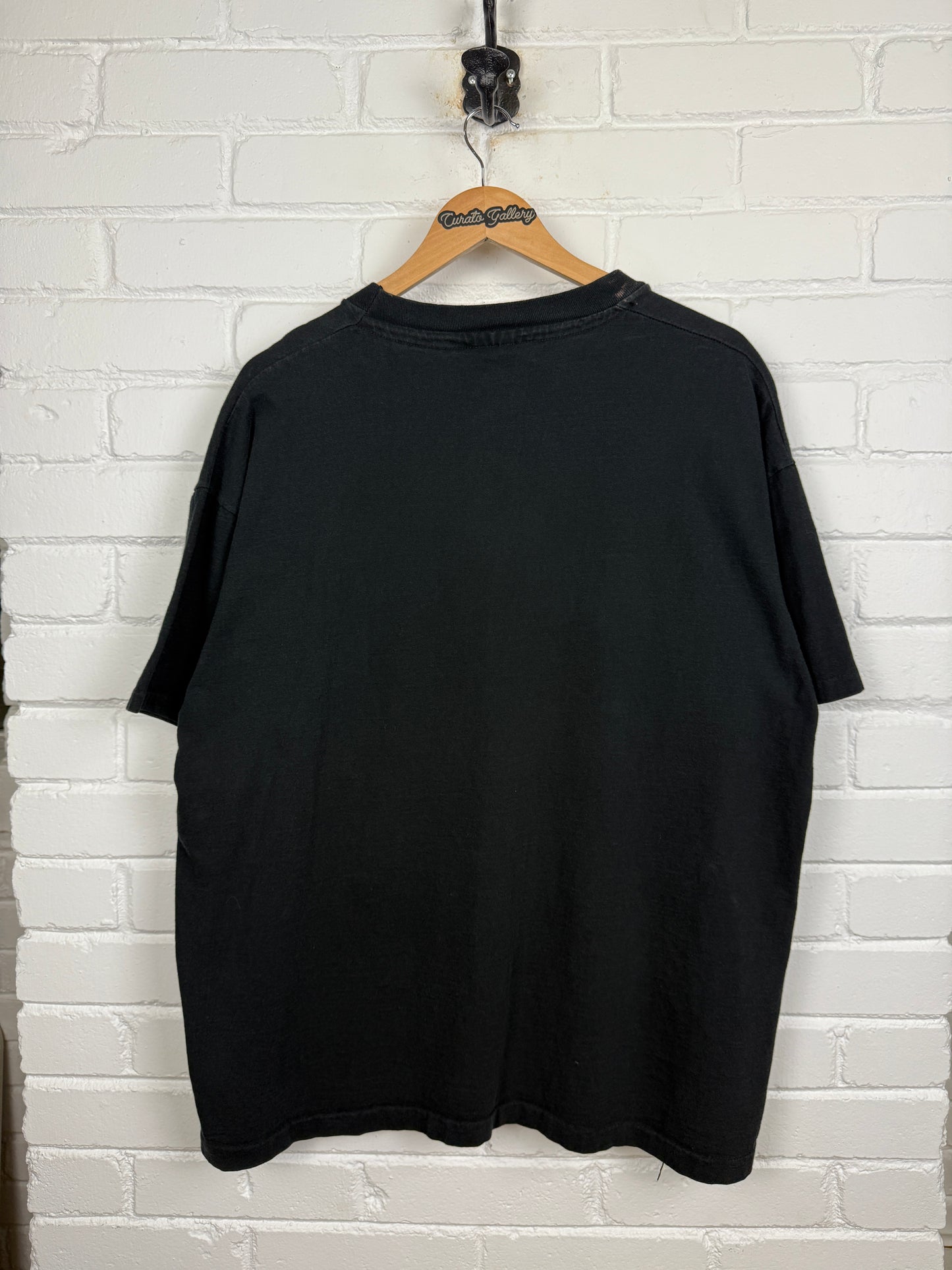 Vintage 1994 Looney Tunes Stamp Characters Bugs Taz Tweety Daffy Cartoon T Shirt Size XXL