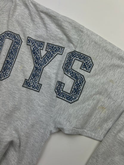Vintage 1998 Dallas Cowboys Arm Spell Out Riddell NFL Long Sleeve T Shirt Size L