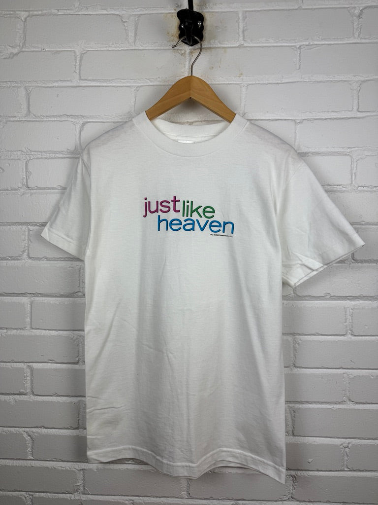 Vintage 2005 Just Like Heaven Movie Promo Spell Out T Shirt Size S