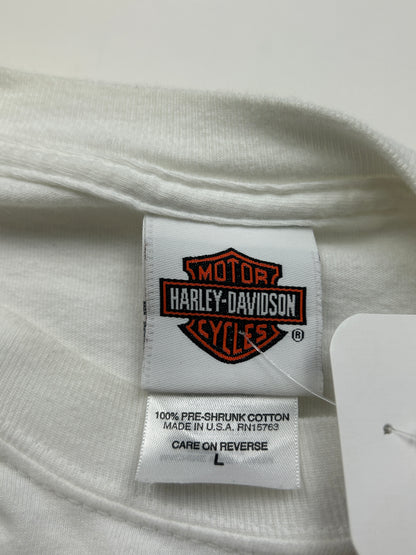 2008 Harley Davidson Border To Border California Long Sleeve T Shirt Size L