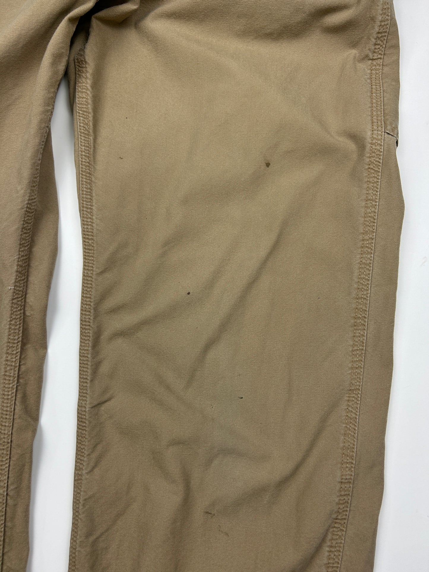 Carhartt Carpenter Work Wear Dungaree Fit Chino Pant Size 34W B151