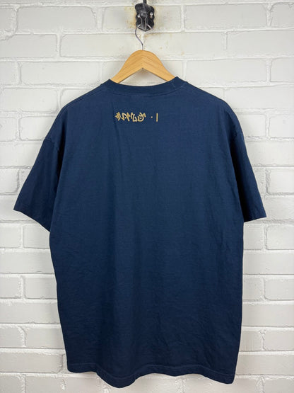 2001 Atlantis The Lost Emperor Disney Movie Promo T Shirt Size XL