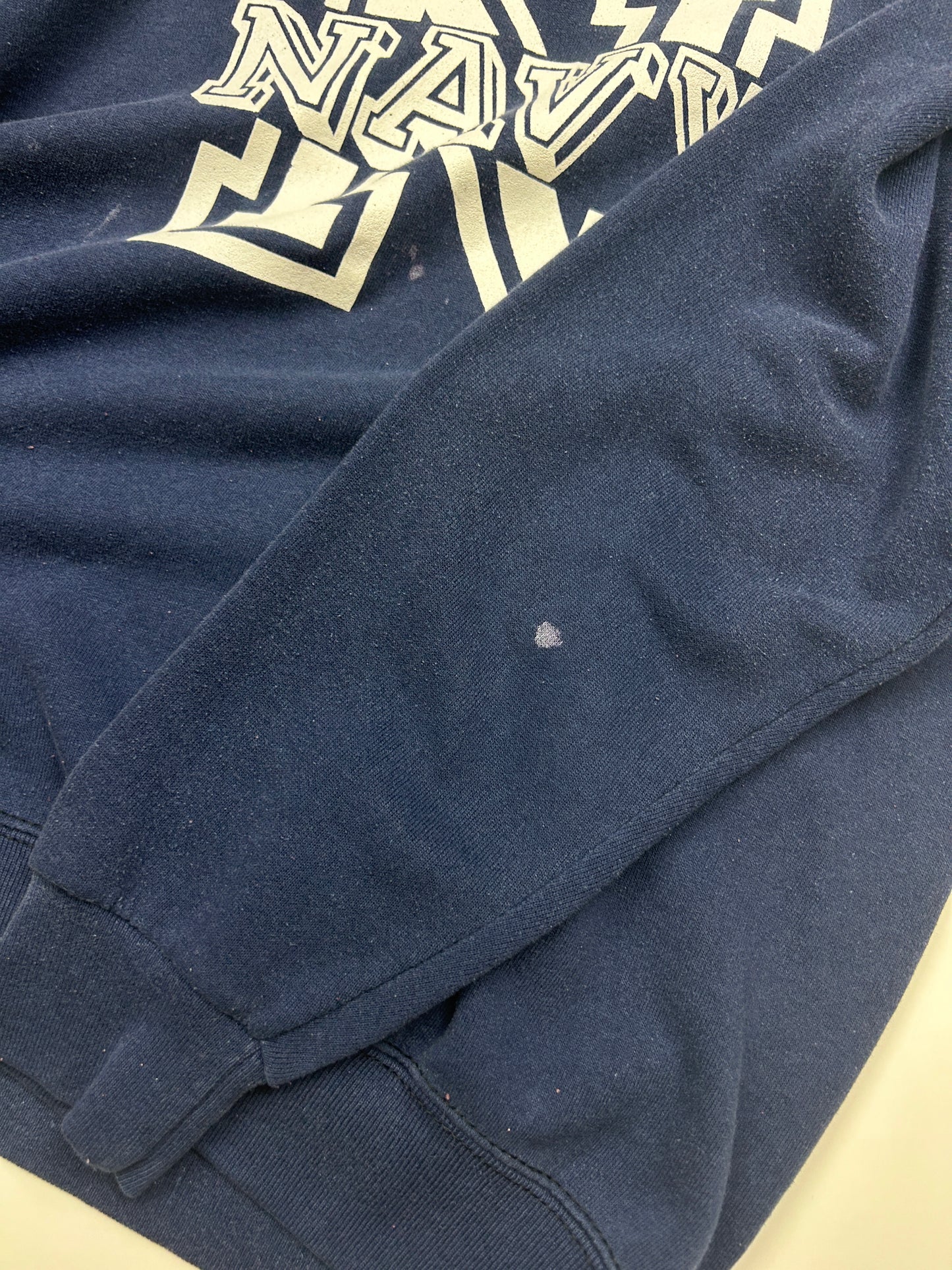 Vintage 80s Navy Blue US Army Graphic Sweatshirt Size L