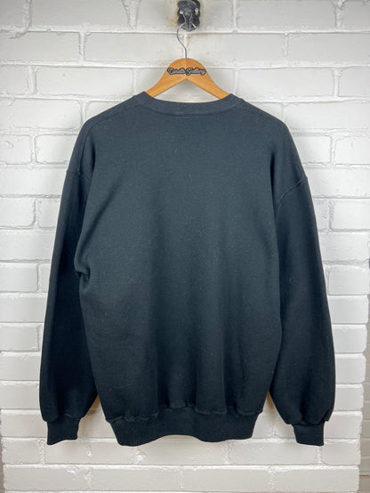 Vitnage 90s Missouri Tigers NCAA Collegiate Russel Athletic Crewneck Sweatshirt Size XL