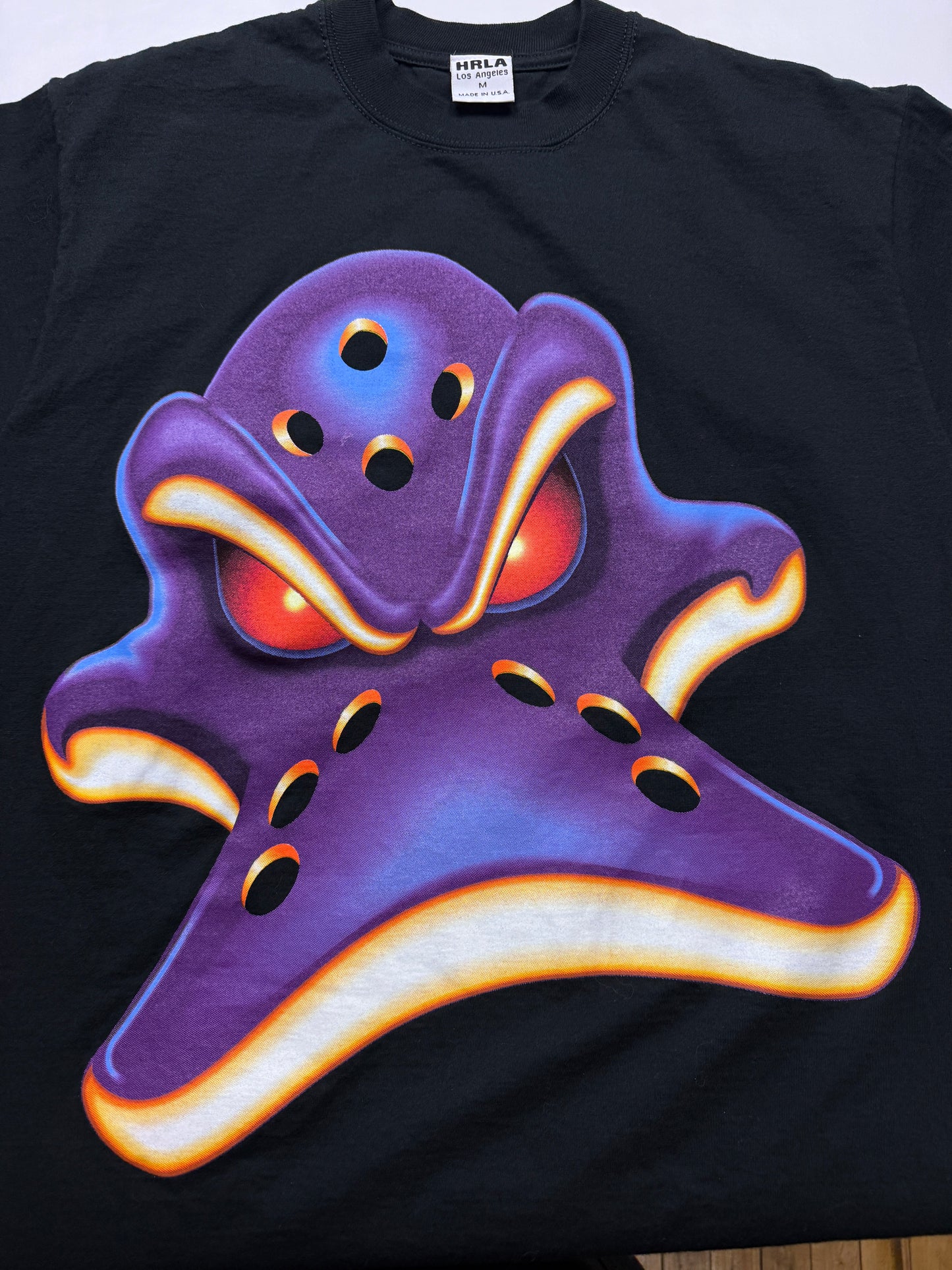 Vintage 1992 Mighty Ducks Ducks Rock Animated Series Disney Big Face Promo T Shirt Size M HRLA  90s